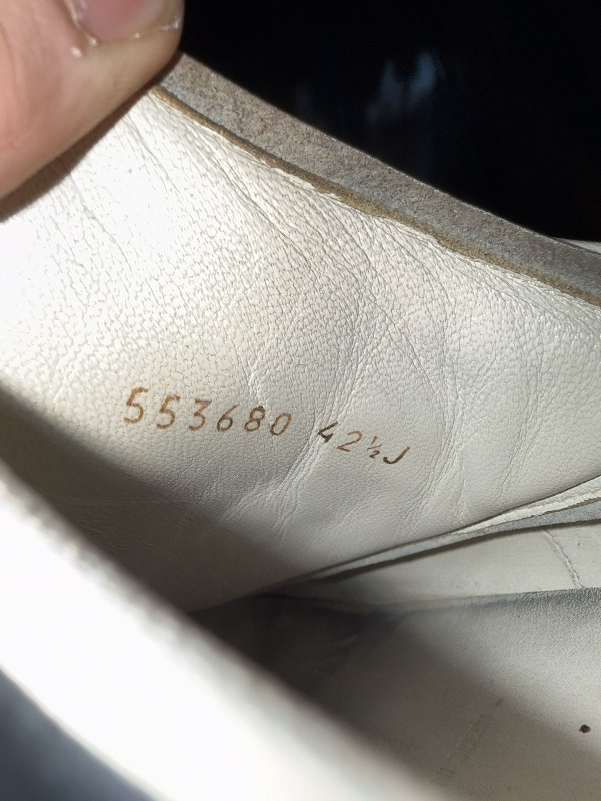 Alexander McQueen Alexander Mcqueen Oversized Sneaker White Black Heel Size US 9.5 / EU 42-43 - 10 Thumbnail