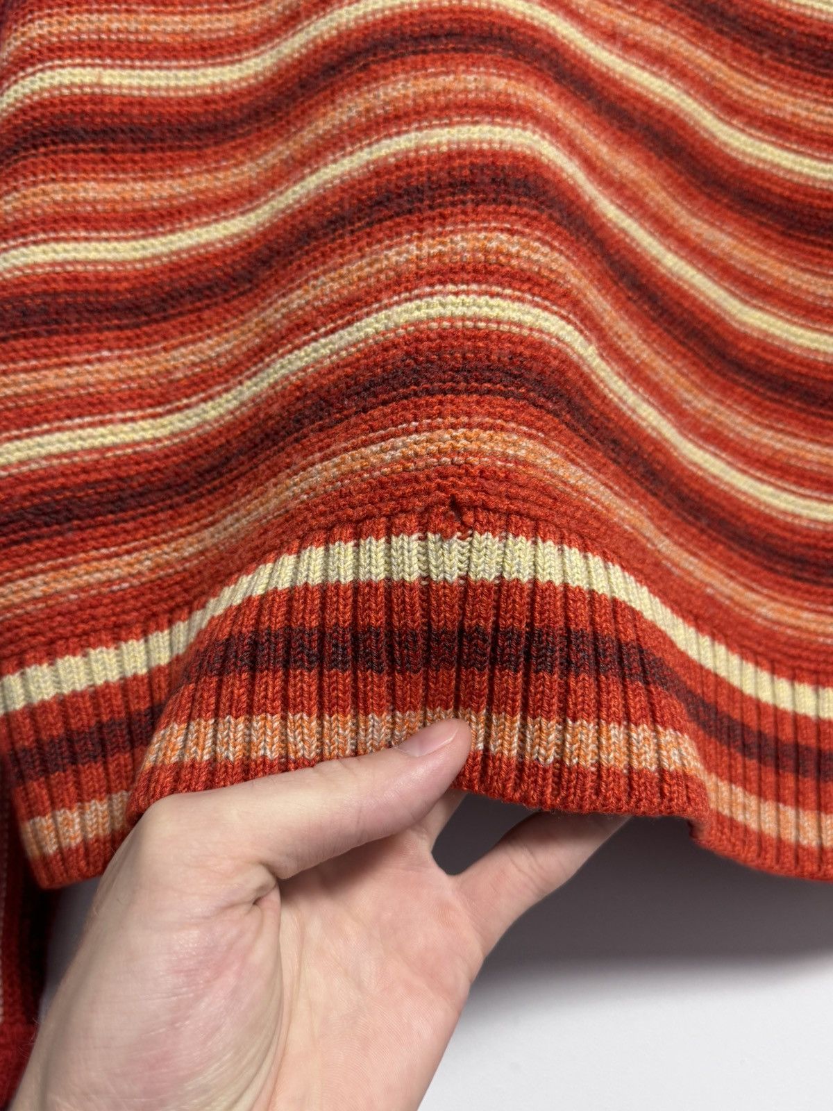Lacoste Lacoste Vintage Y2K style Knitted Sweater Golf Size L / US 10 / IT 46 - 9 Thumbnail