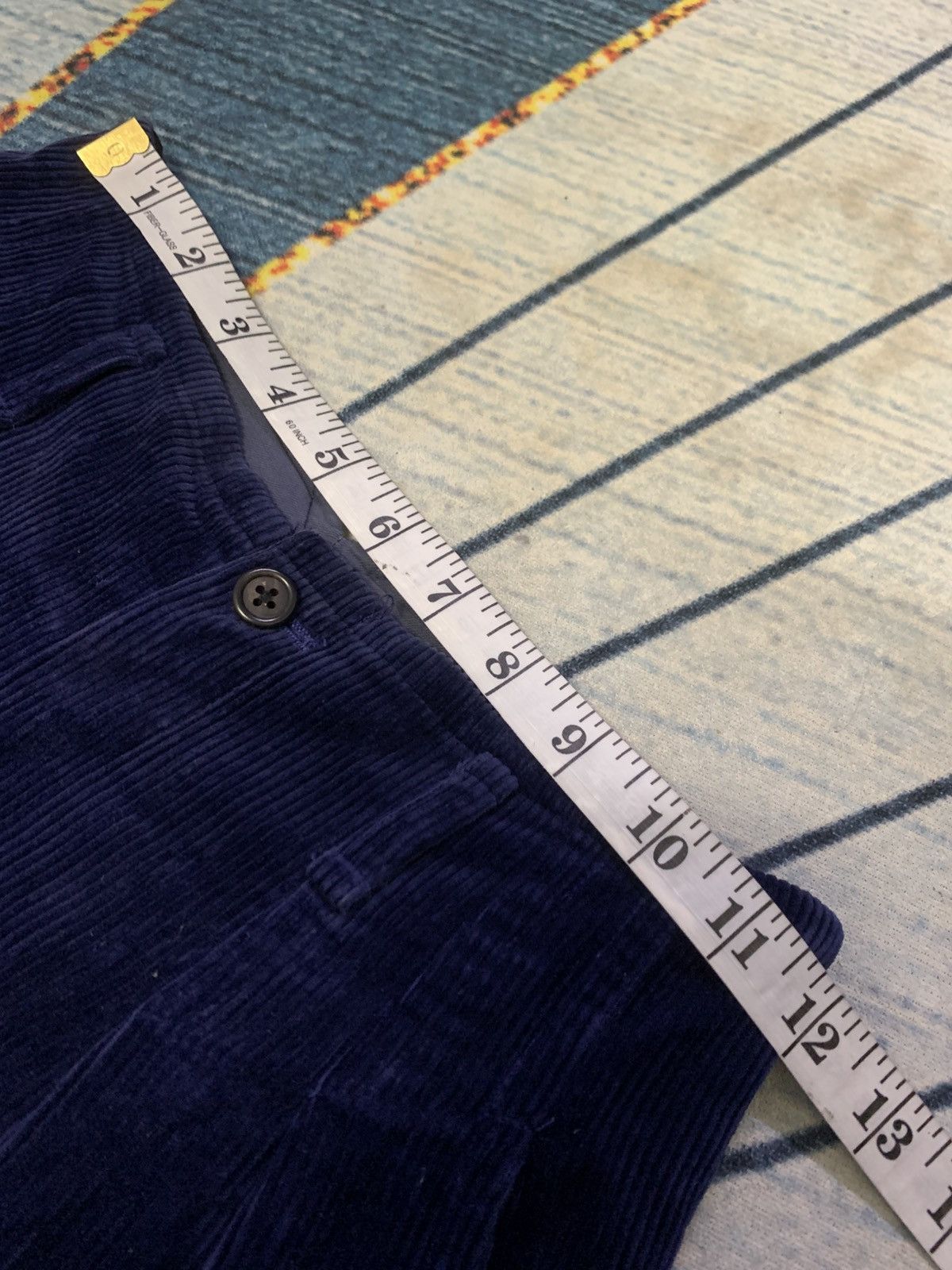 Issey Miyake Vintage 70’s ISSEY MIYAKE Hight Waist Corduroy Pants Size 23" - 12 Thumbnail