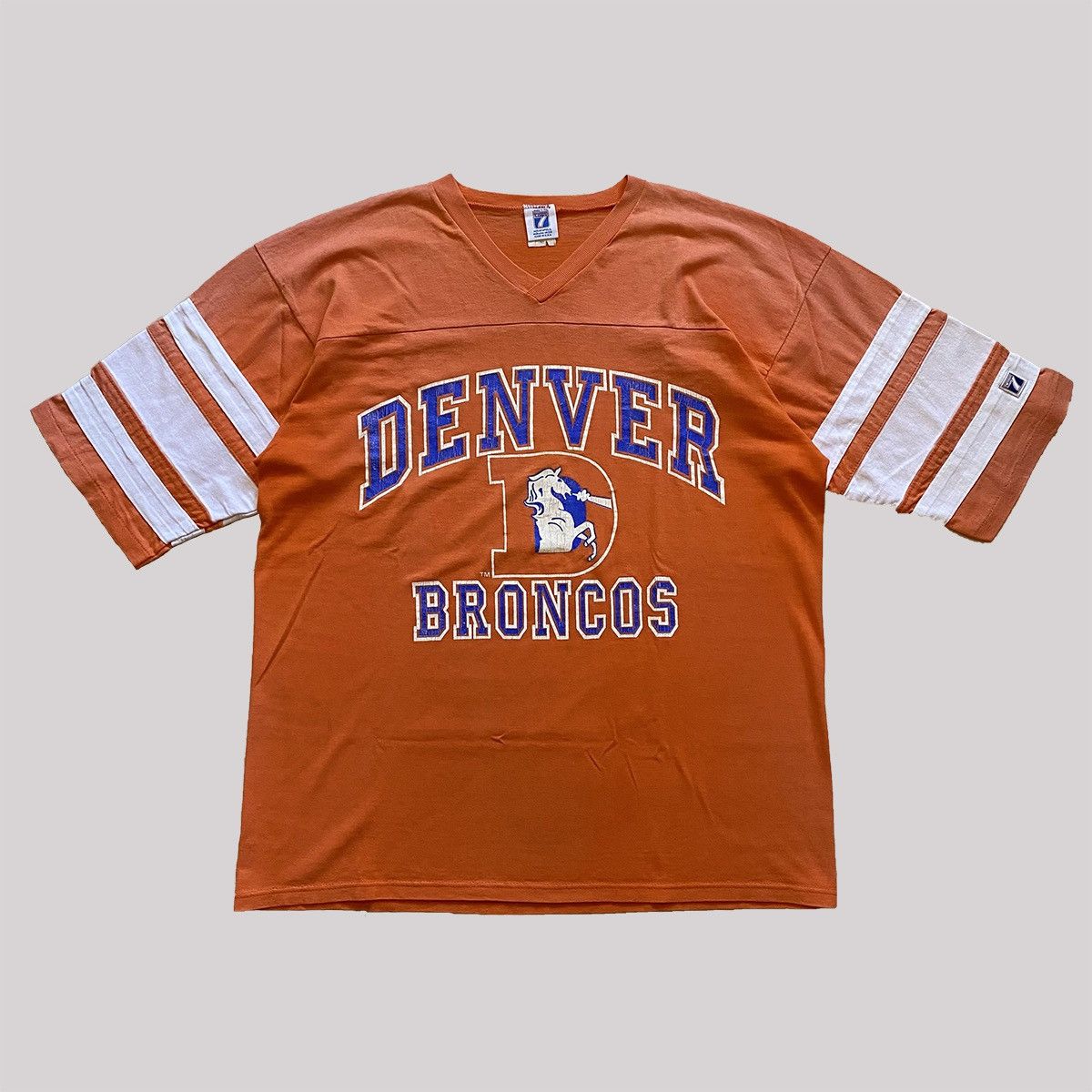 Logo 7 VINTAGE 1980'S NFL DENVER BRONCOS LOGO 7 Size US XL / EU 56 / 4 - 1 Thumbnail
