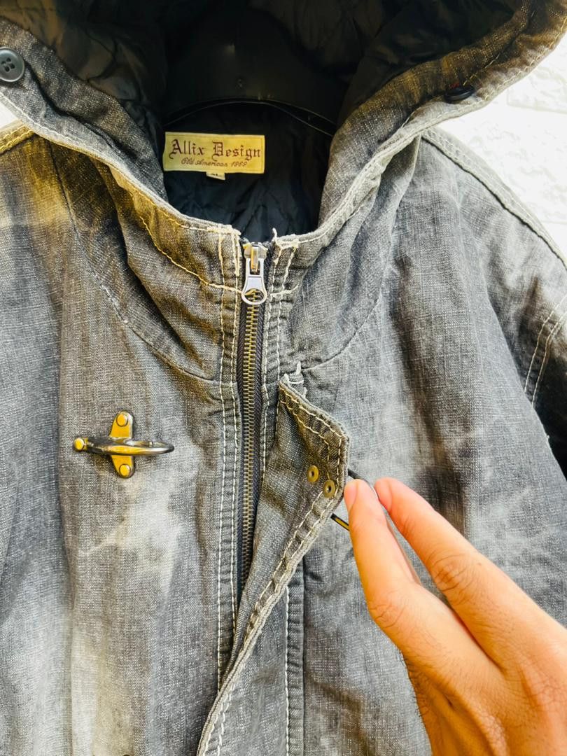 Japanese Brand × Vintage Vintage Allix Design Hook Metal Zipper Hip Hop Fashion Style Size US L / EU 52-54 / 3 - 8 Thumbnail