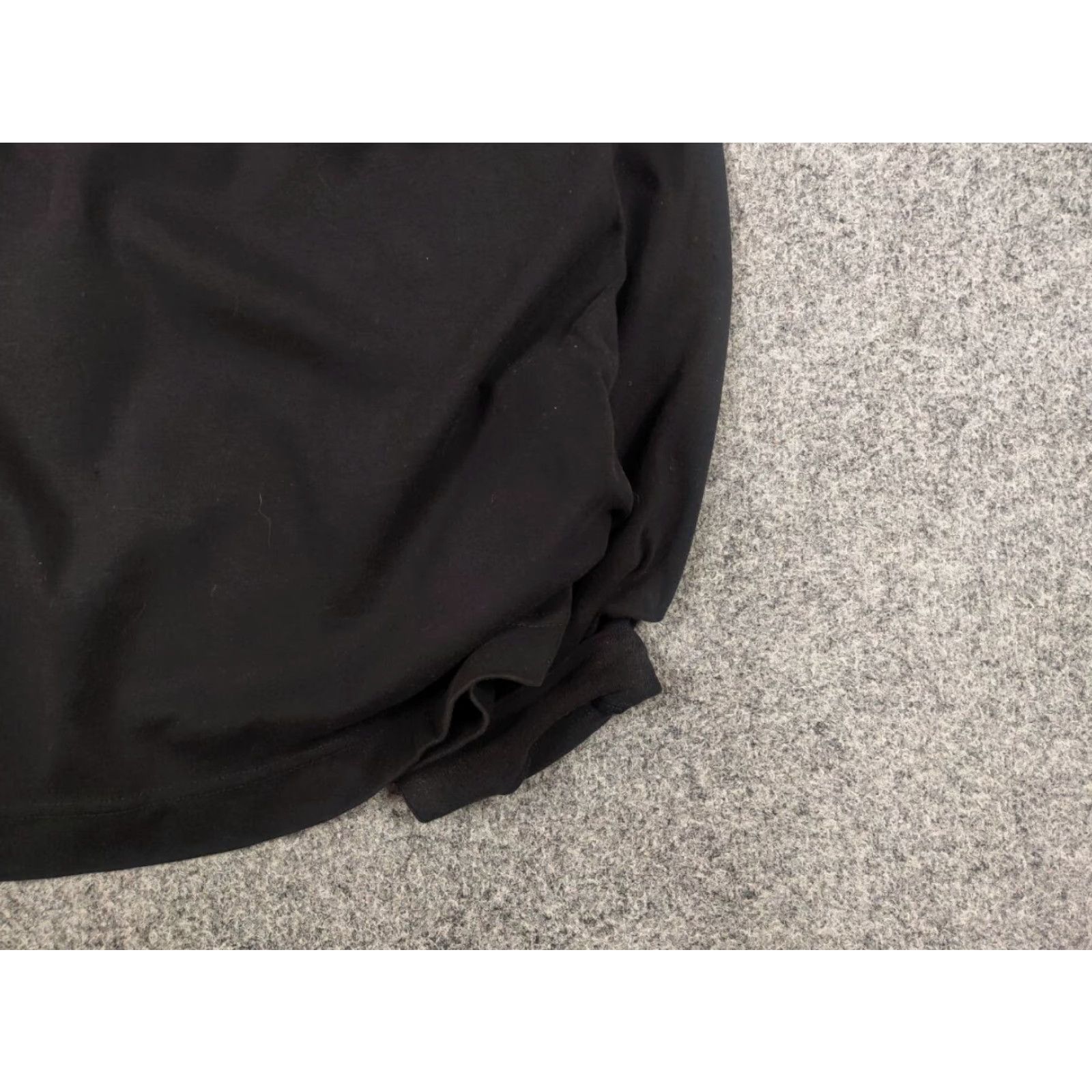 Nike VINTAGE Nike Logo Black mock check Long sleeve sweatshirt Shirt Mens L Black 90s Nike Sportswear Sweatshirt Size US L / EU 52-54 / 3 - 5 Thumbnail