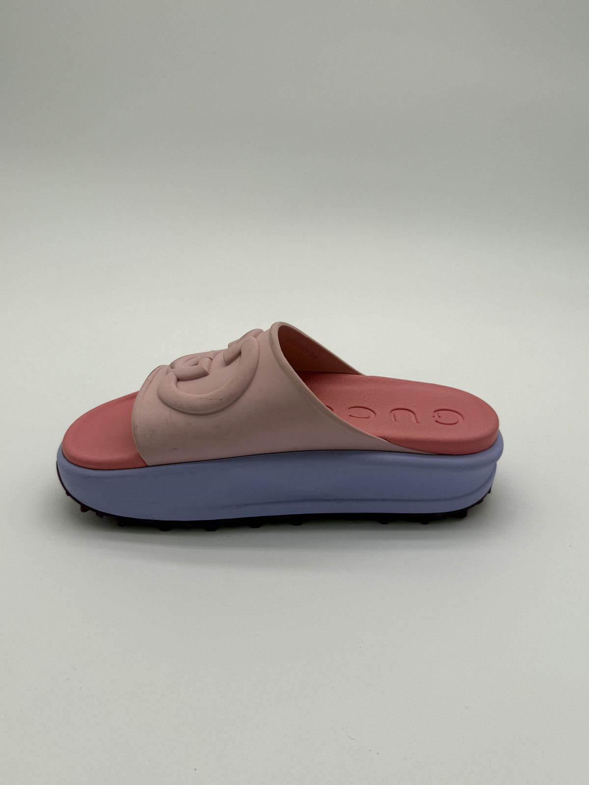 Gucci Pink Gucci Platform Slides Size US 8 / IT 38 - 14 Thumbnail