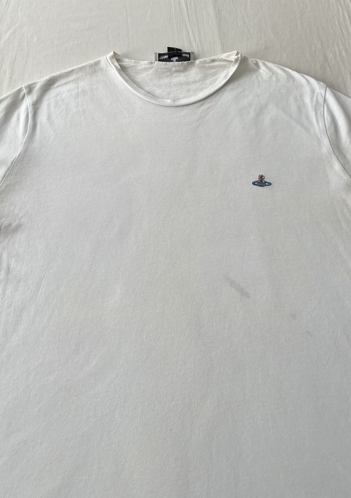 Vivienne Westwood Vivienne Westwood White T-shirt Sz XL Size US XL / EU 56 / 4 - 3 Thumbnail