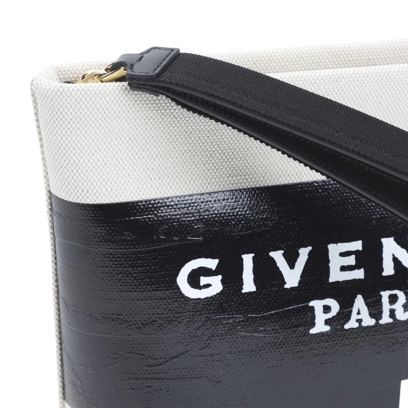 Givenchy GIVENCHY Beige/Black Cotton Clutch Bag New And Authentic Size ONE SIZE - 3 Thumbnail