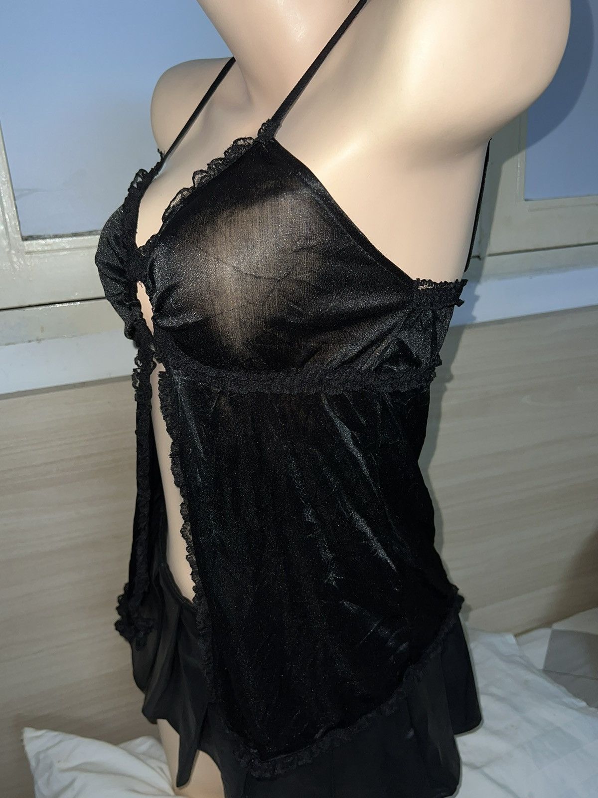 Japanese Brand Japanese Gal black lace camisole 🧛🏻‍♀️🖤 Size M / US 6-8 / IT 42-44 - 15 Thumbnail