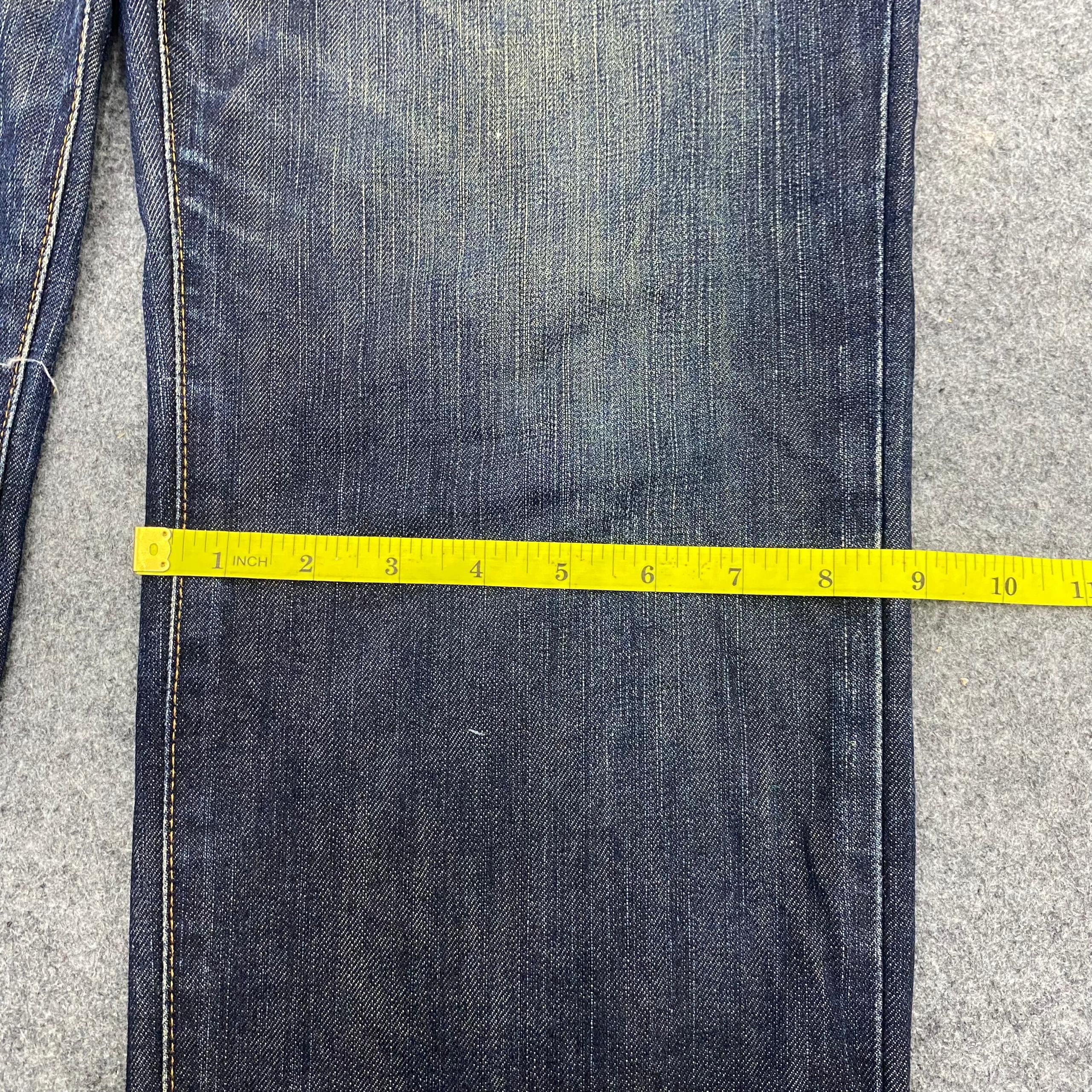 Edwin 💥Best Offer💥Vintage Edwin 503 Distressed Denim Size US 31 - 7 Thumbnail