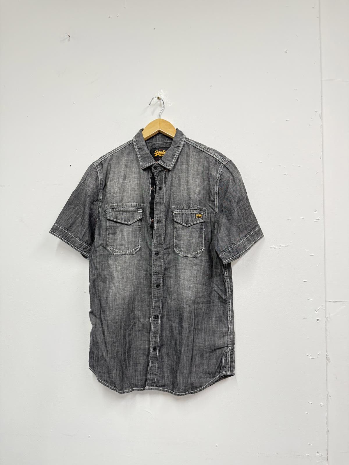 Superdry SuperDry Biker Edition Short Sleeve Shirt Medium Size US M / EU 48-50 / 2 - 1 Thumbnail