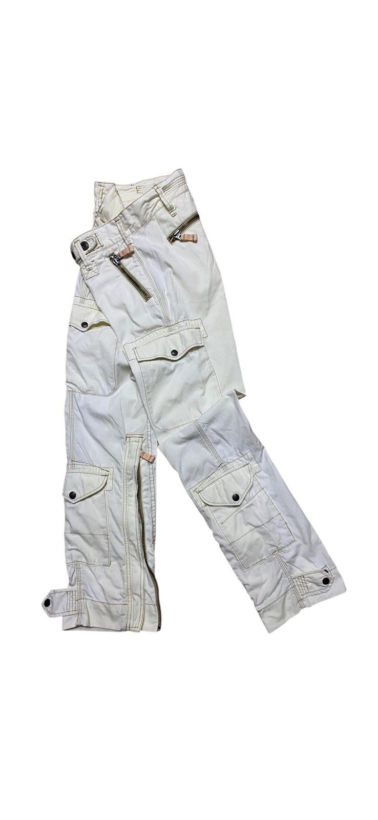 Polo Ralph Lauren 90s polo ralph laurent military multipocket tactical pants Size 25" / US 0 / IT 36 - 1 Thumbnail