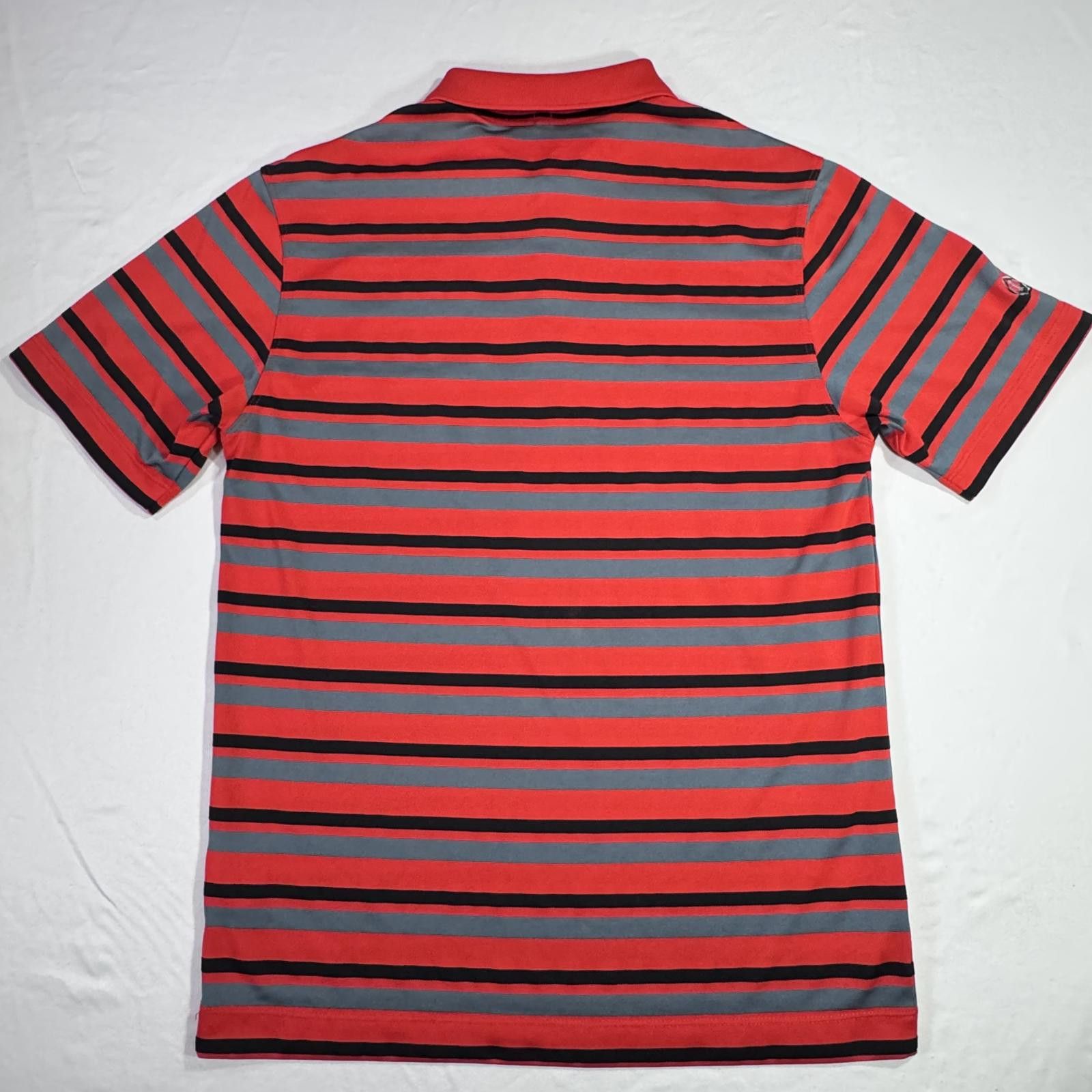Nike Nike Golf President Cup Men's Small Dri-Fit Striped Red Size US S / EU 44-46 / 1 - 2 Thumbnail