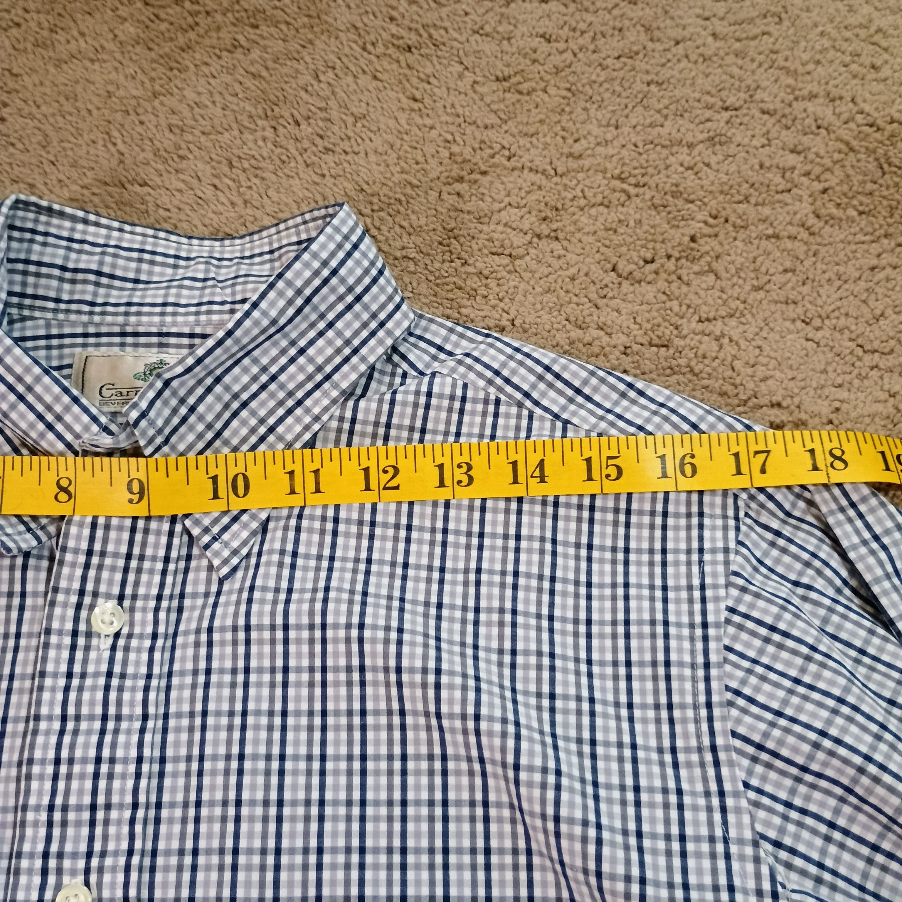 Carrol & Co. Carroll and Co. ButtonUp Shirt Mens 14-30 Casual Preppy USA Size US L / EU 52-54 / 3 - 6 Thumbnail