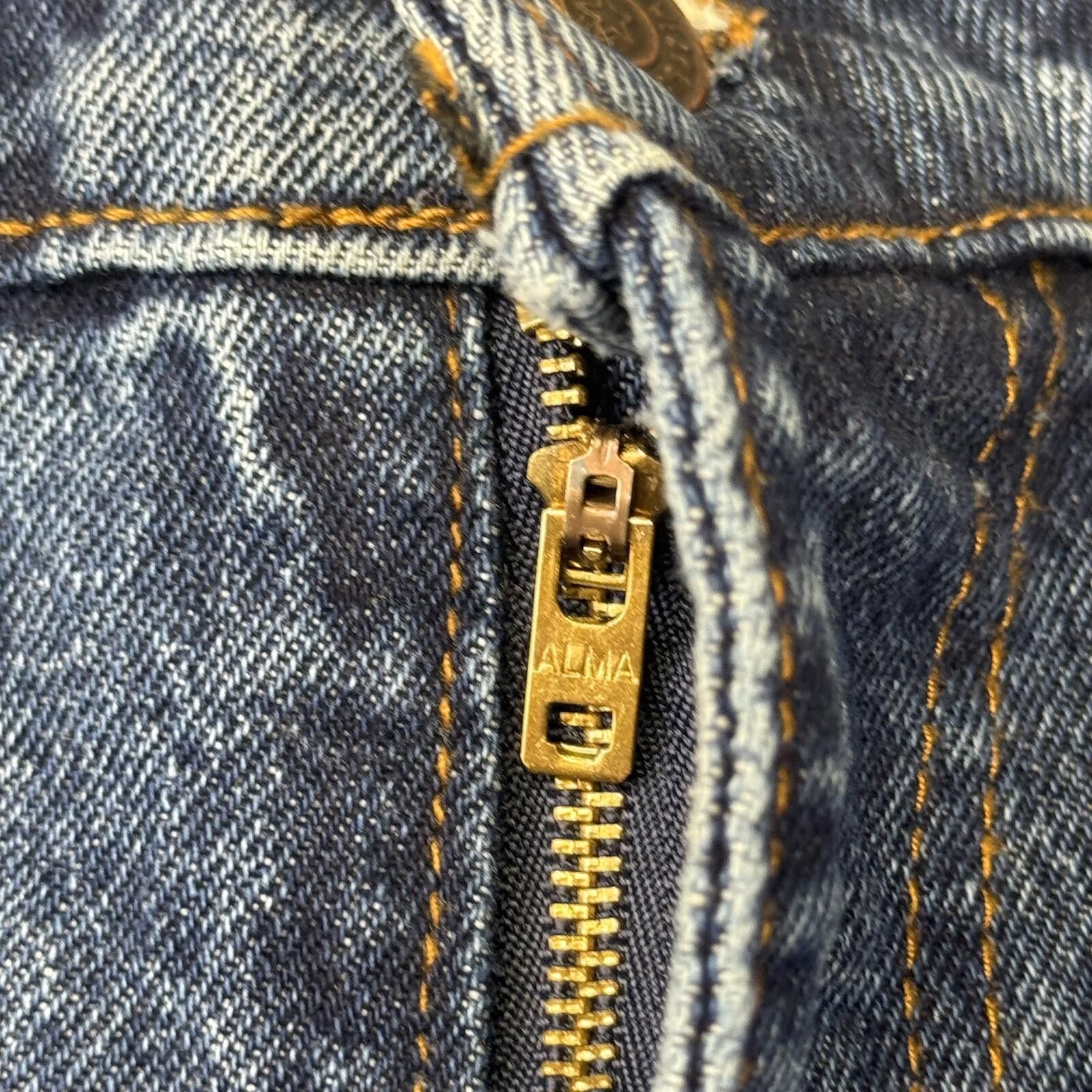 Levi's Levi's Style Mid-Blue alma zipper Denim Jeans Size US 36 / EU 52 - 4 Thumbnail