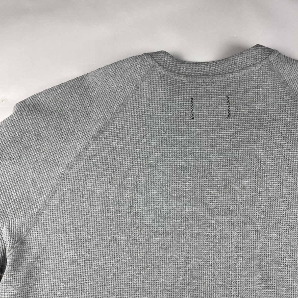 Reigning Champ Reigning Champ Waffle Knit Cardigan Snap-T XL Grey LIKE NEW Size US XL / EU 56 / 4 - 14 Thumbnail