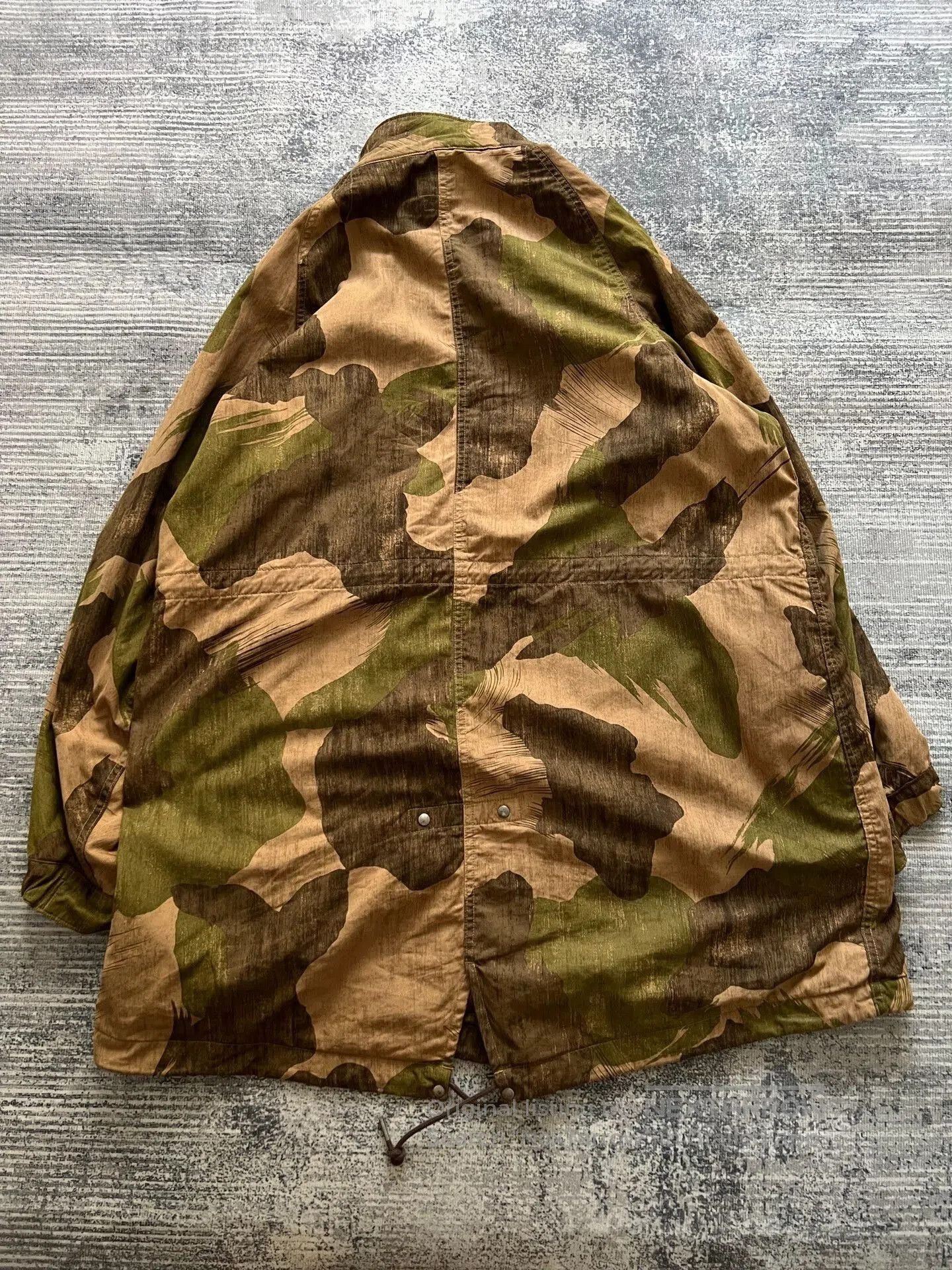 VISVIM Fishtail Parka Camo Military Style.