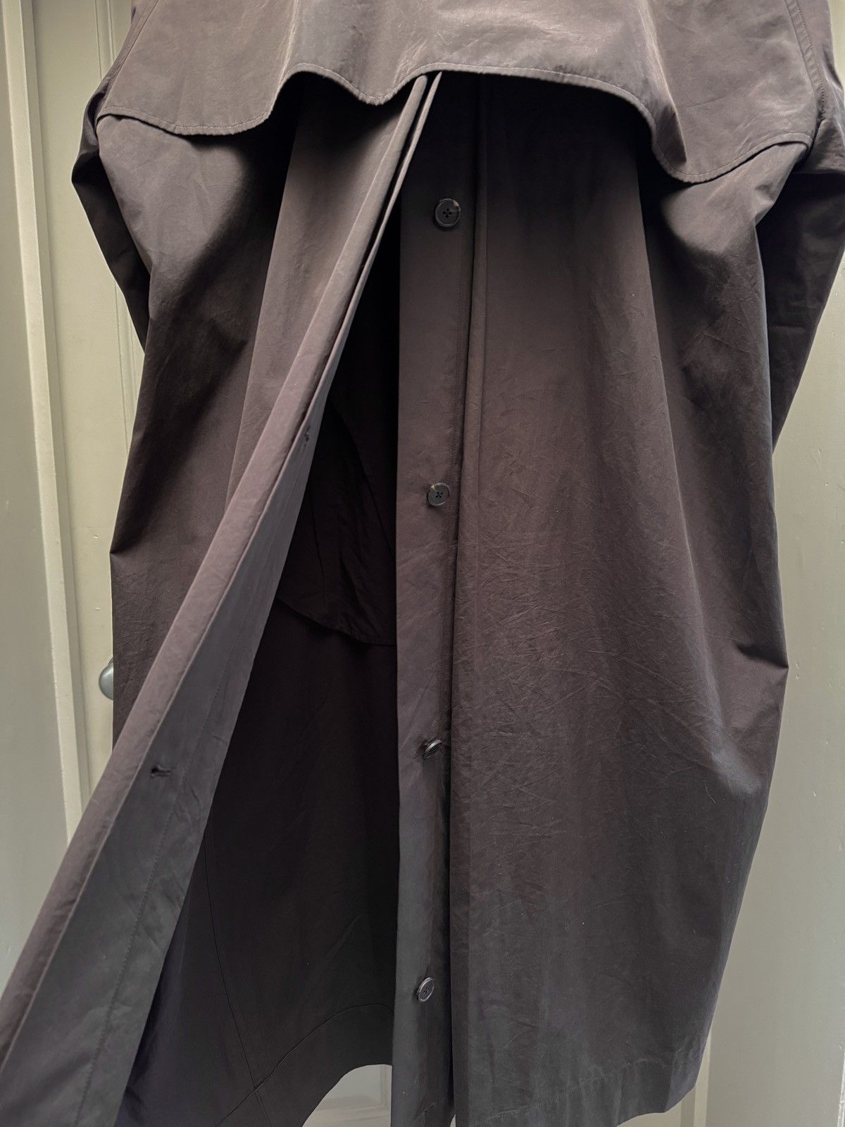 The Row The Row Mens Omar Trench Coat in Brown Medium Size US M / EU 48-50 / 2 - 8 Thumbnail