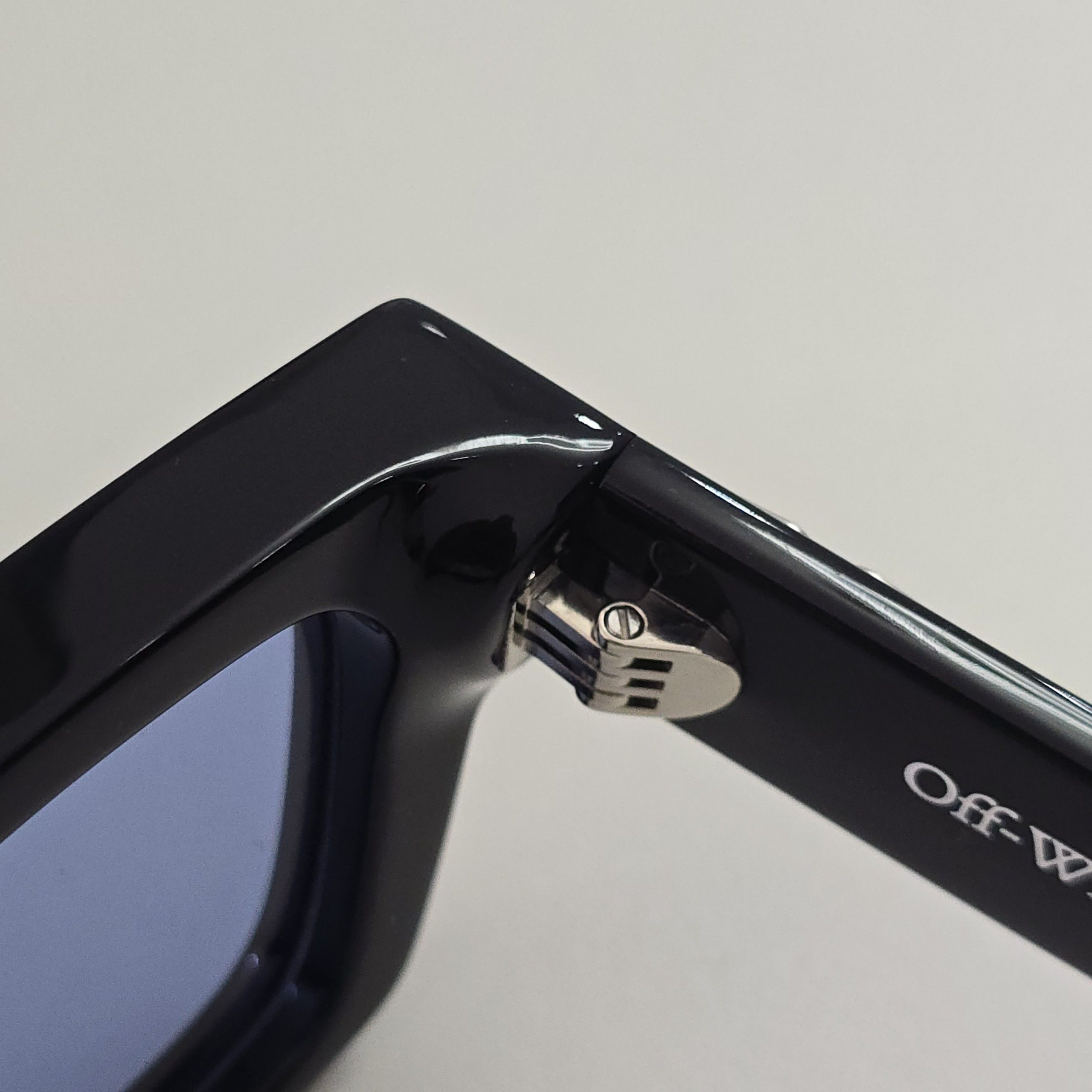 Off-White OFF WHITE Virgil Sunglasses BLACK BLUE Size ONE SIZE - 4 Thumbnail