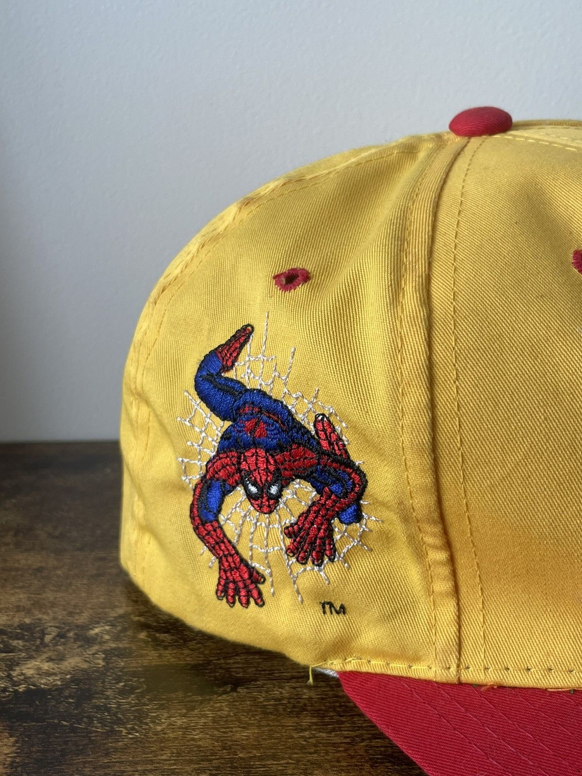 Marvel Comics Vintage 1993 Spider-Man Marvel Comics Hat Cap RARE Size ONE SIZE - 3 Thumbnail