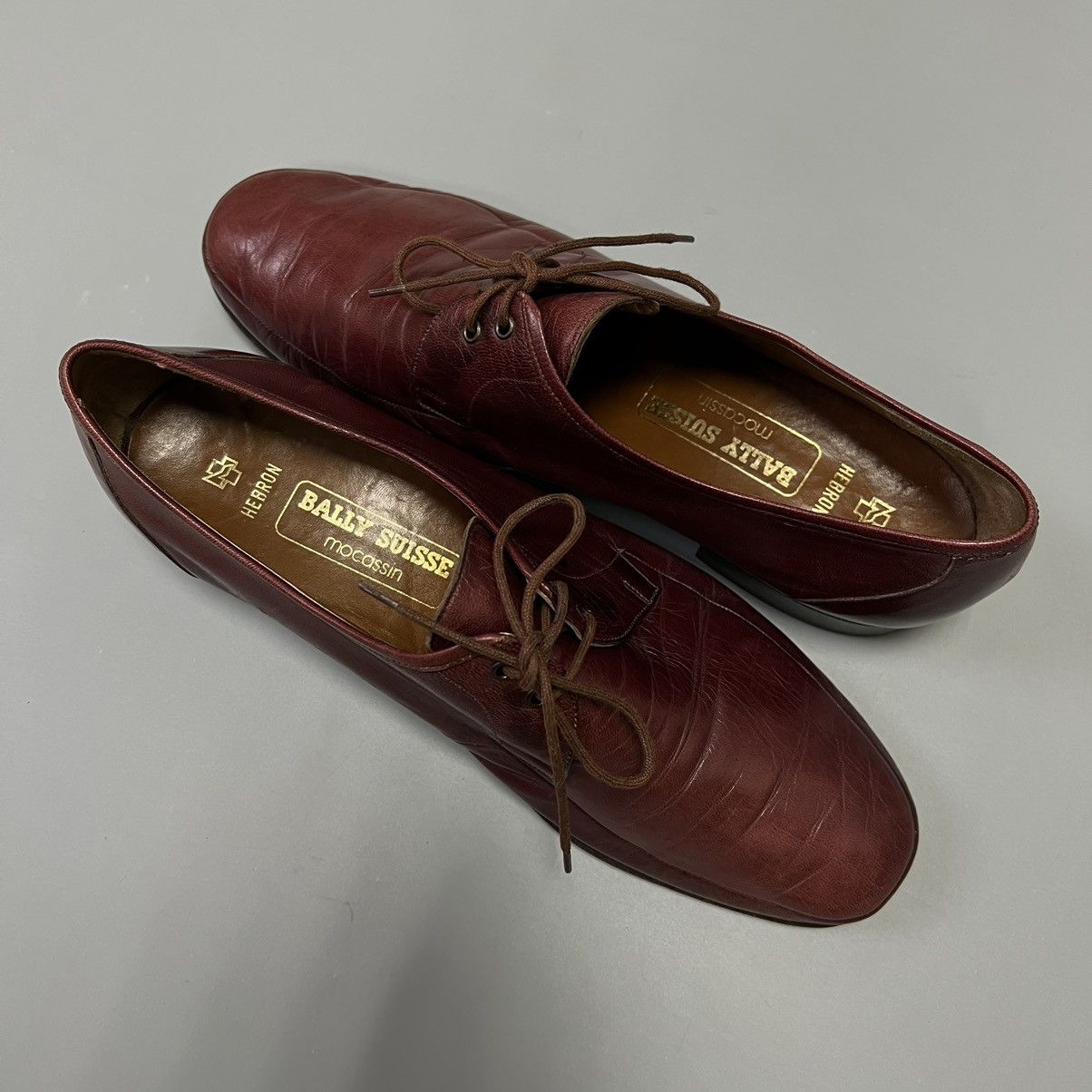 Bally Bally Vintage Leather Shoes HEBRON “moccasin” Size US 10 / EU 43 - 8 Thumbnail