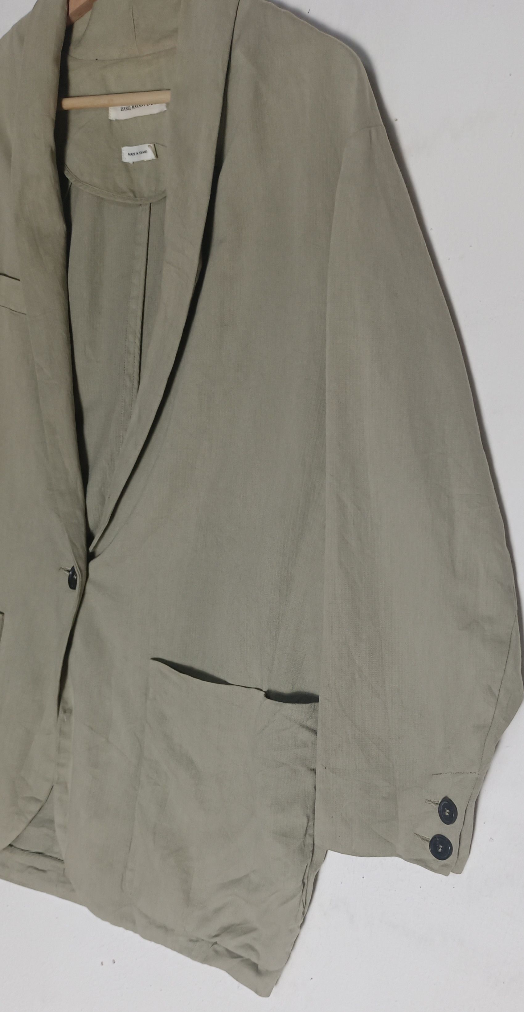 Isabel Marant Vintage Folk Oversized Blazer by Étoile Isabel Marant. Size L / US 10 / IT 46 - 6 Thumbnail