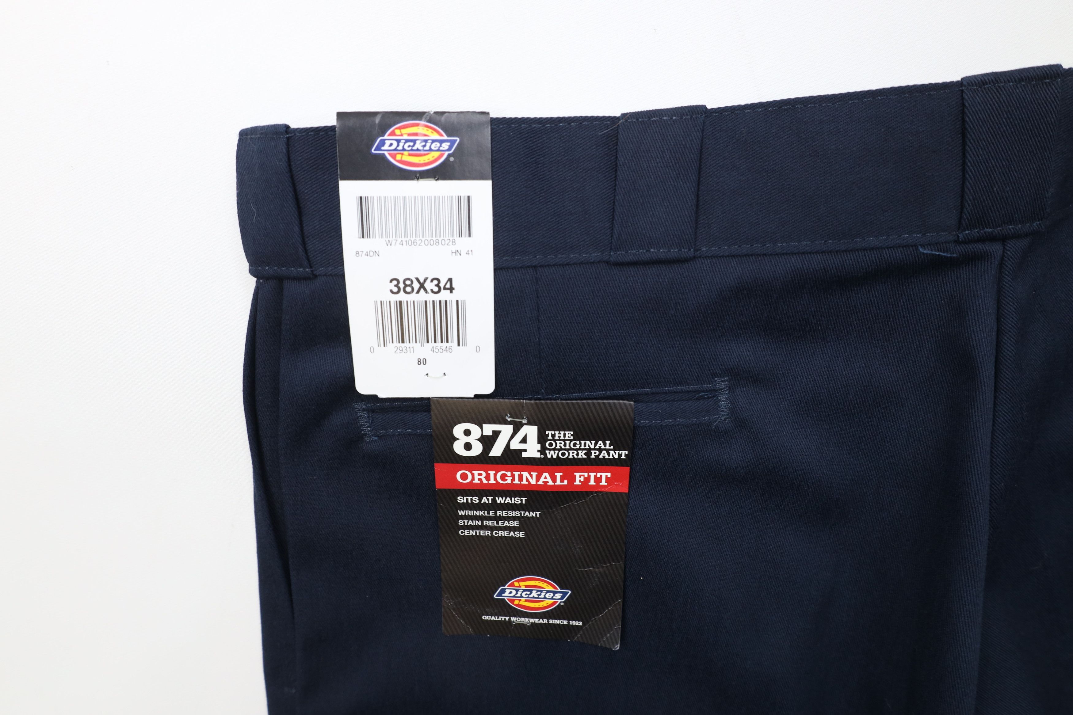 Dickies Deadstock Vintage Y2K Dickies Wide Leg Dungaree Pants Blue Size US 38 / EU 54 - 14 Thumbnail