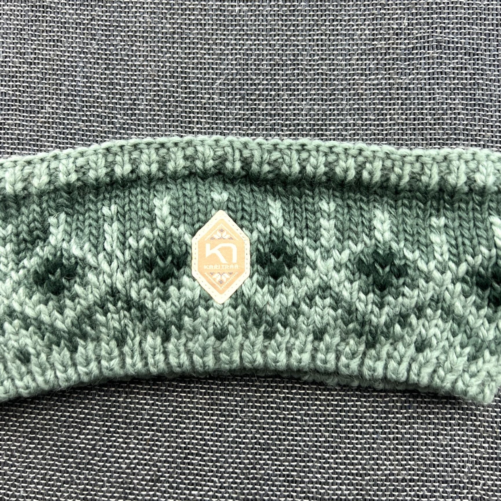 Vintage Kari Traa Womens Wool Blend Headband One Size Fair Isle Knitted Green Lined Size ONE SIZE - 2 Thumbnail