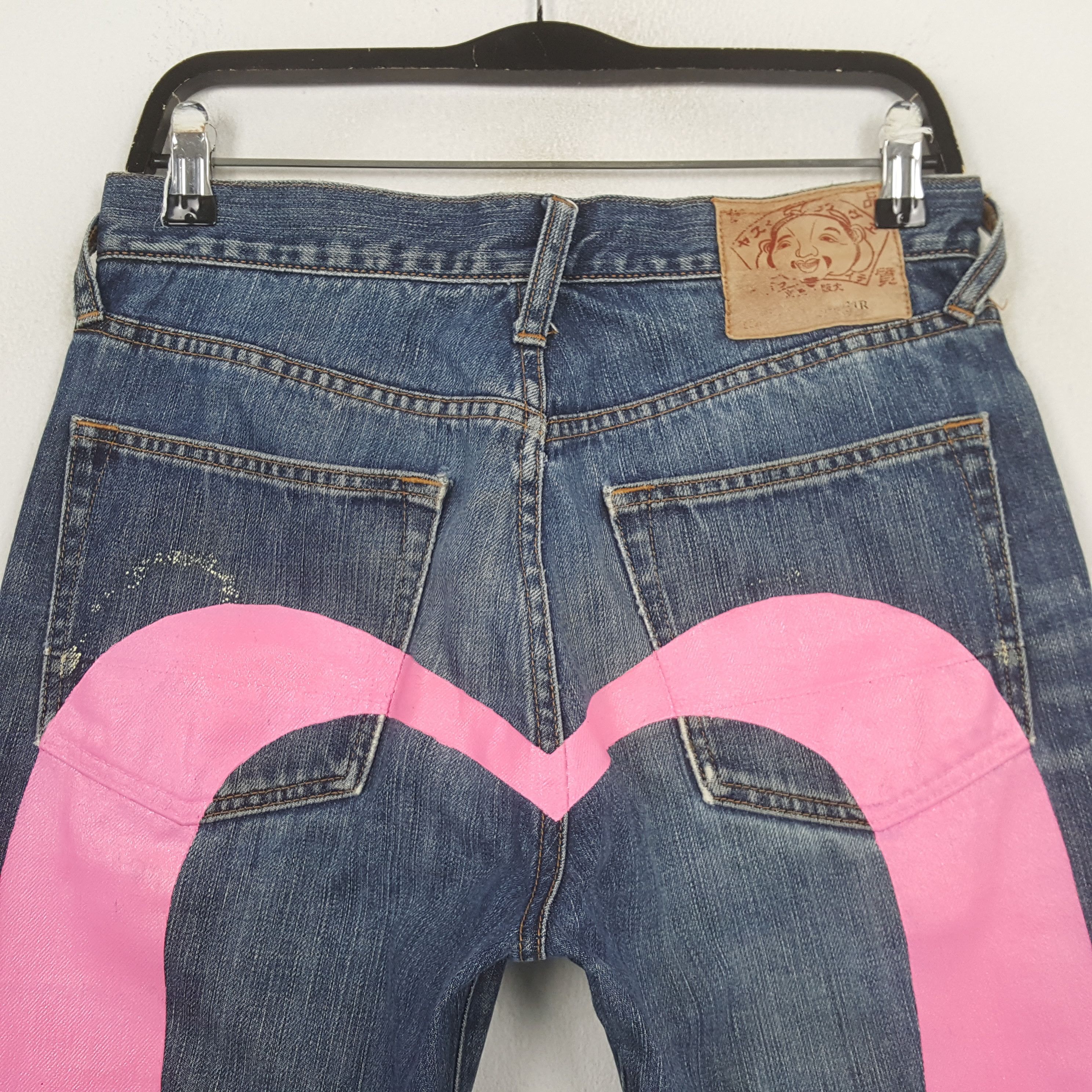 Evisu Evisu Japanese Brand Streetwear Custom Daicock Jeans C297N19 Size US 30 / EU 46 - 2 Thumbnail