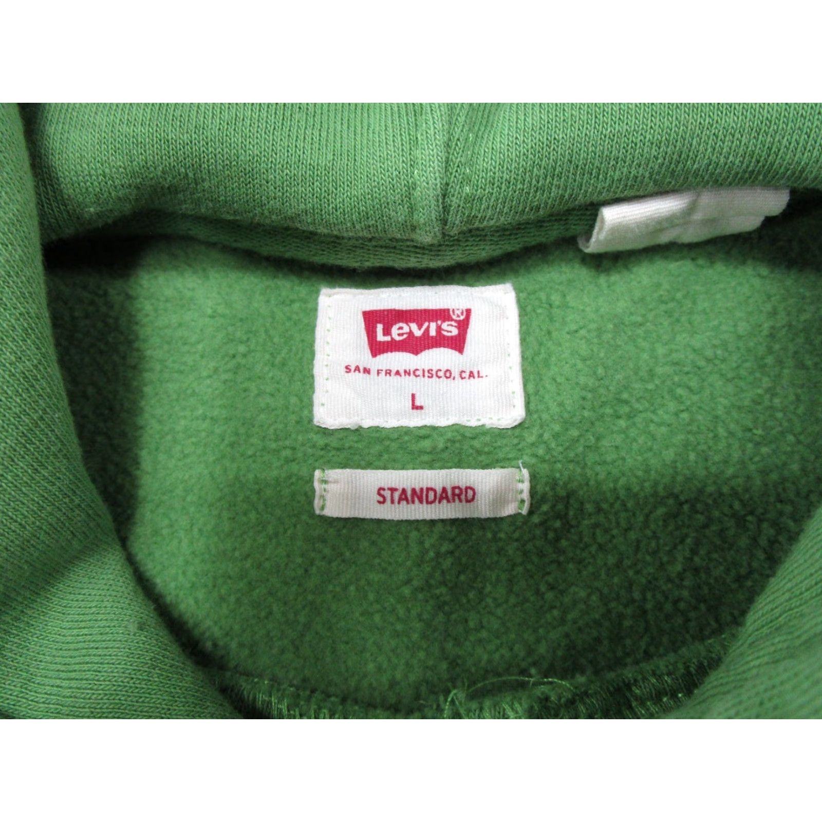Levi's Levi's Mountain Logo Graphic Pullover Hoodie Mens Size L Outdoors Green Cotton Logo All Seasons Hooded Sports Vintage No Size US L / EU 52-54 / 3 - 3 Thumbnail