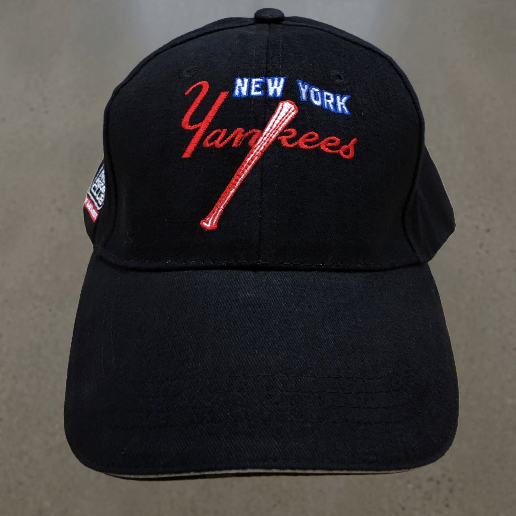 MLB MLB New York Yankees Baseball Cap Mens Black OS Adjustable Embroidered Logo Size ONE SIZE - 1 Thumbnail