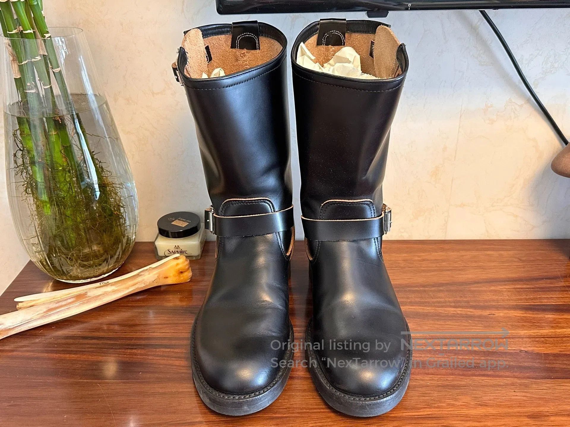 Simmons Bilt Attractions Biltbuck 269 Engineer Boots. Size US 8.5 / EU 41-42 - 2 Thumbnail