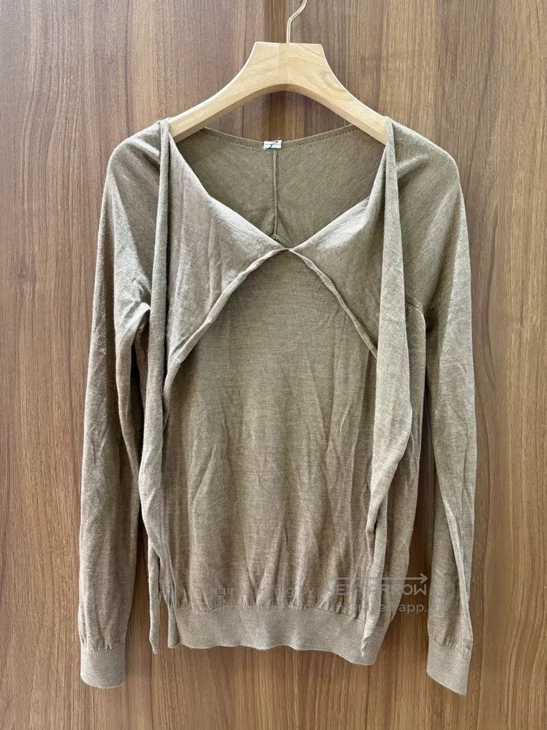 Hermes Hermes Cashmere and silk knitted sweater Size XS / US 0-2 / IT 36-38 - 2 Thumbnail