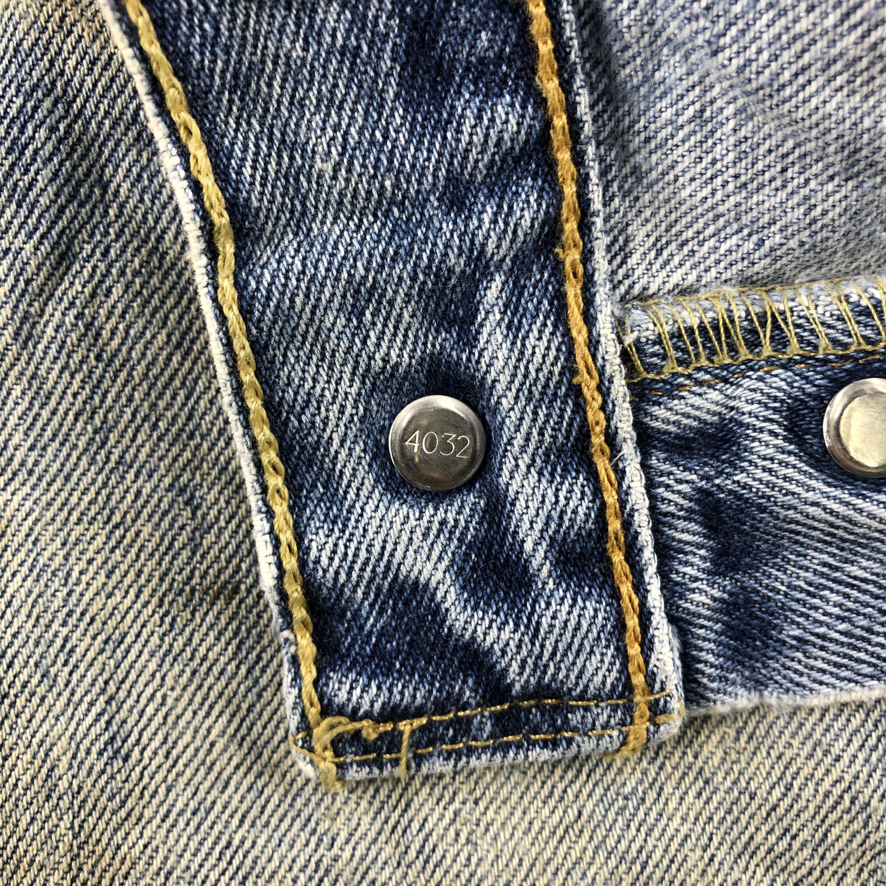 Levi's Vintage Blue Wash Levis 501 Jeans-JM2999 Size US 34 / EU 50 - 12 Thumbnail