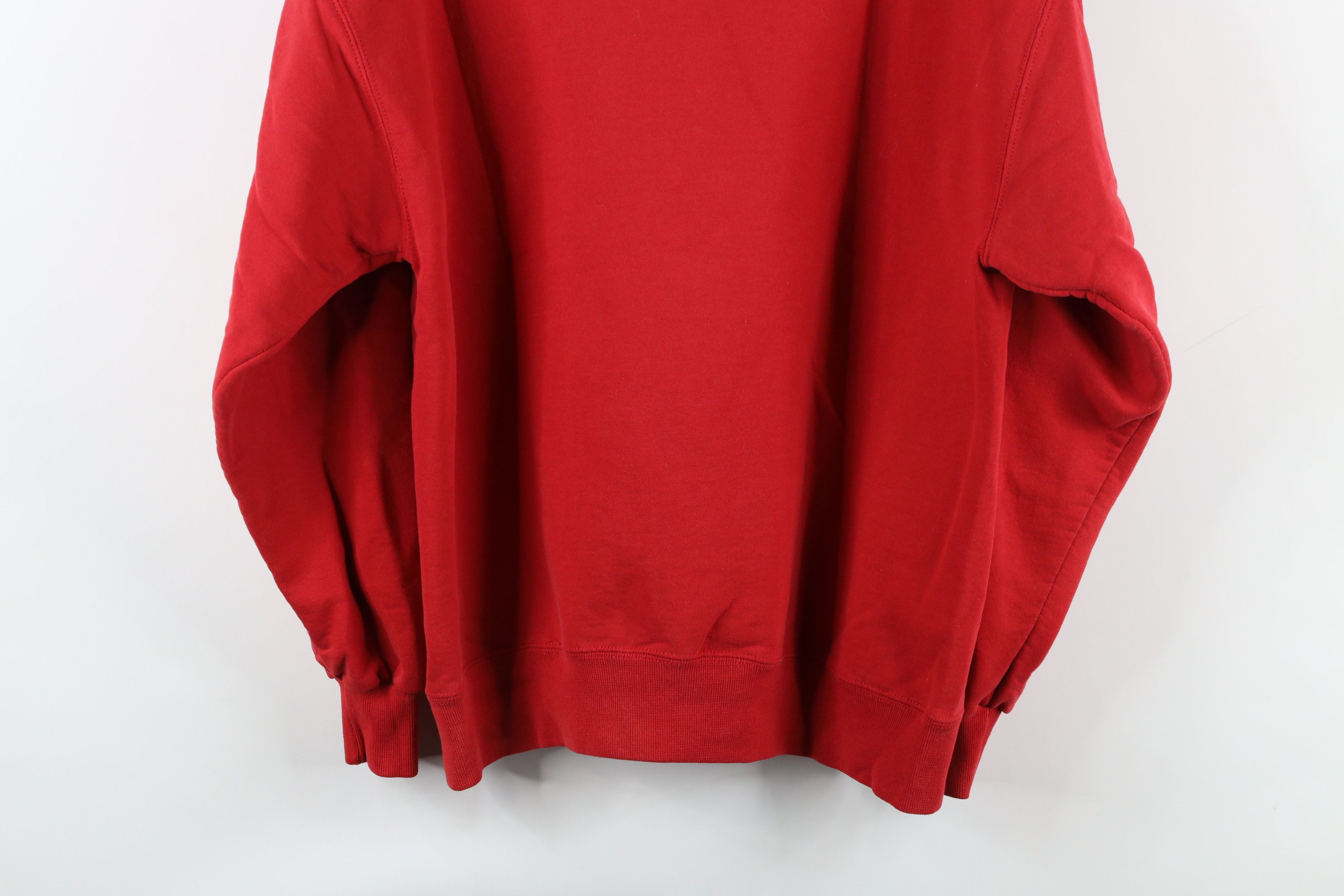 Vintage Vintage 90s Ohio State University Crewneck Sweatshirt Red Size US L / EU 52-54 / 3 - 10 Thumbnail