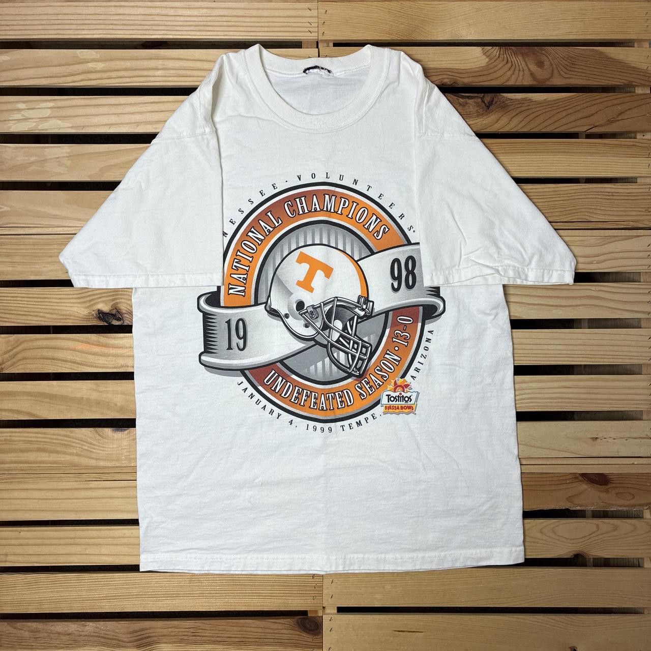 Other Vintage University of Tennessee White College Tee Size Large Size US L / EU 52-54 / 3 - 1 Thumbnail