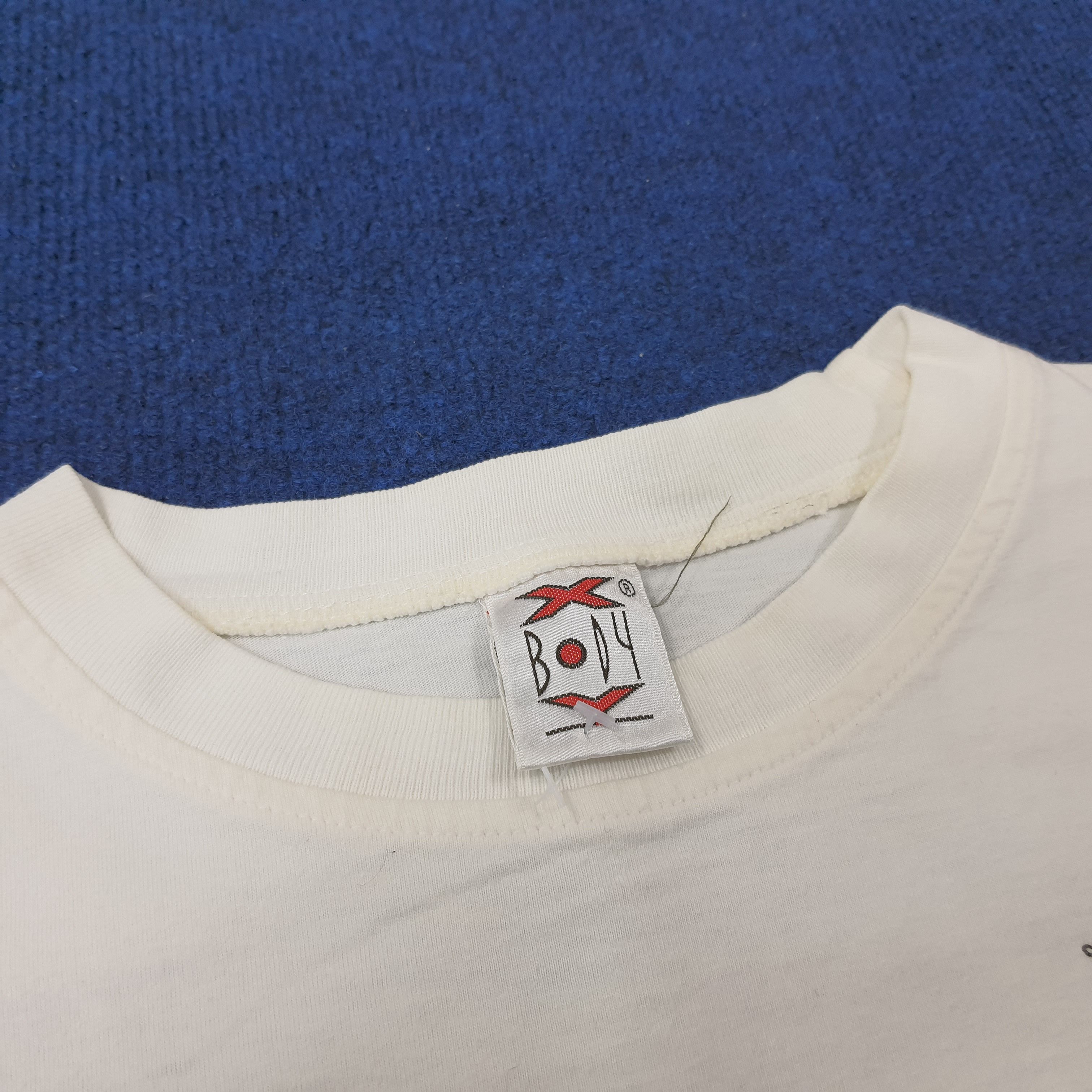 Cartoon Network × Vintage Vintage Adventure of TinTin in The Congo Tshirt C219N44 Size US L / EU 52-54 / 3 - 5 Thumbnail