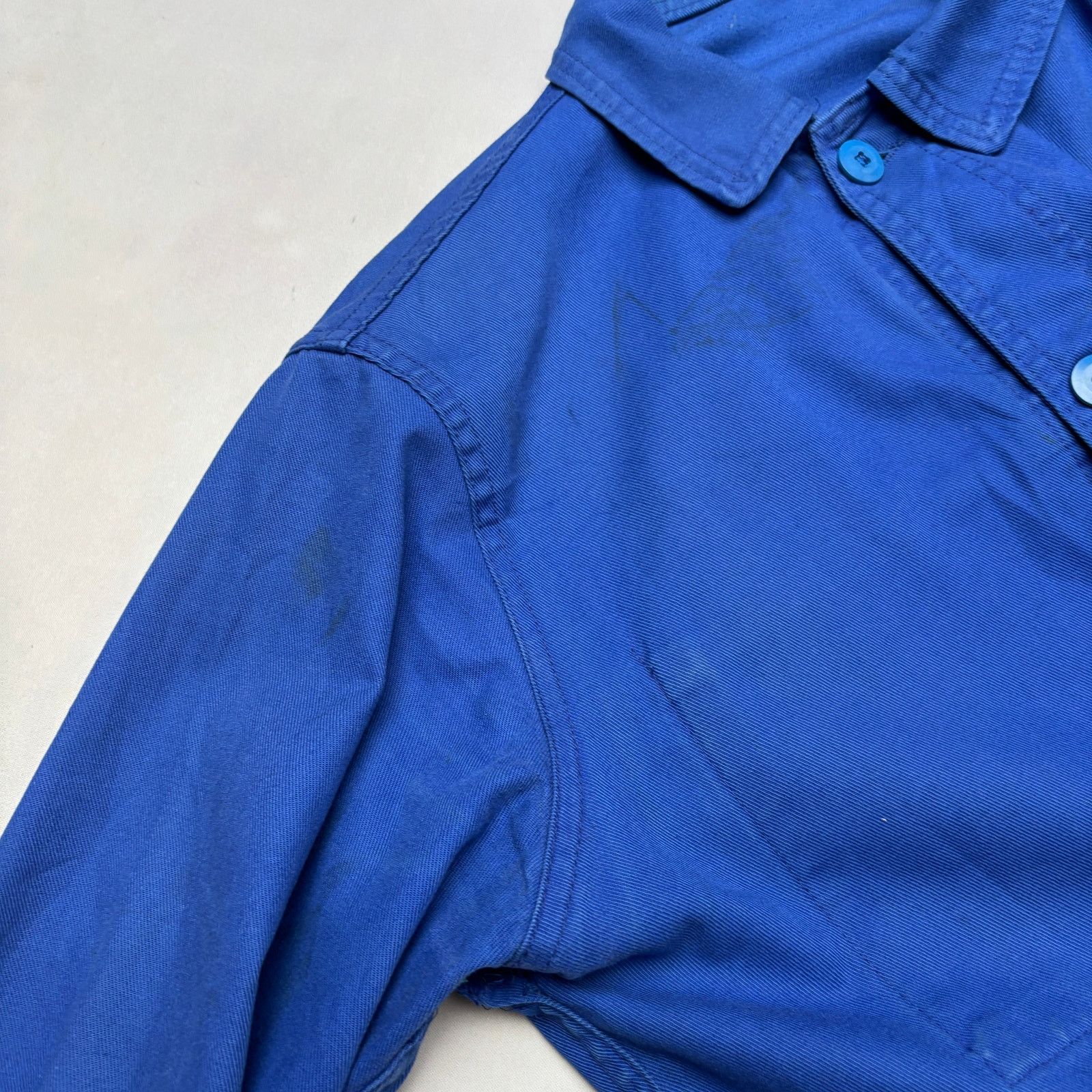 Vintage Vintage 60s French Chore Coat Jacket 4 Button Men's M Size US M / EU 48-50 / 2 - 12 Thumbnail