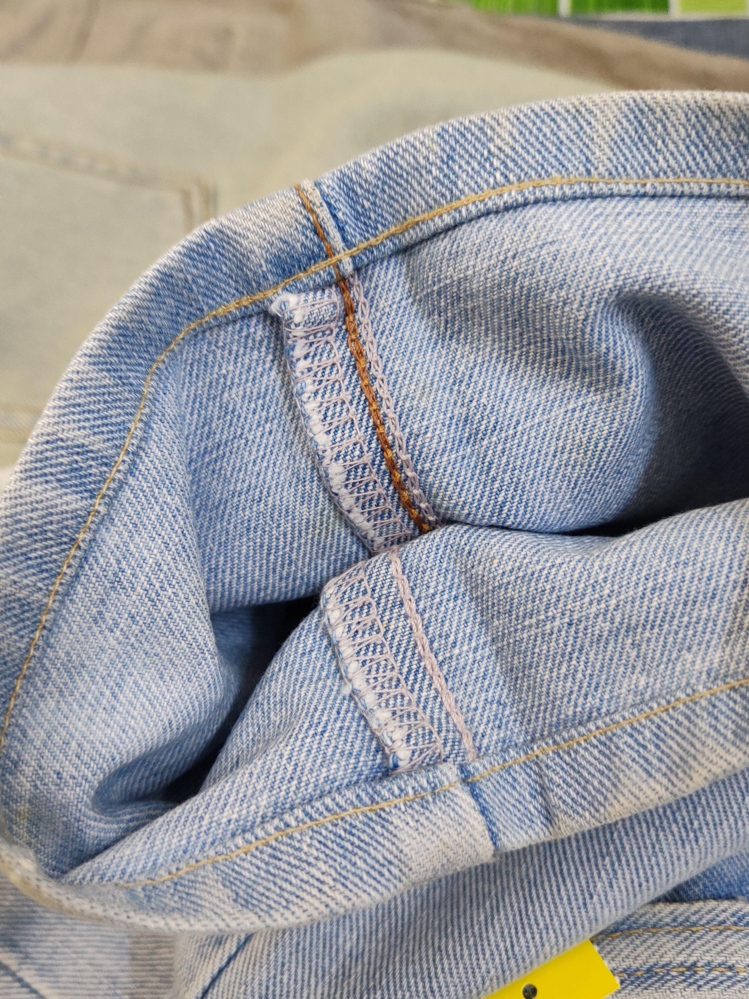 Edwin Edwin Light Blue Distressed Ripped Jeans #W1410 Size US 29 - 14 Thumbnail