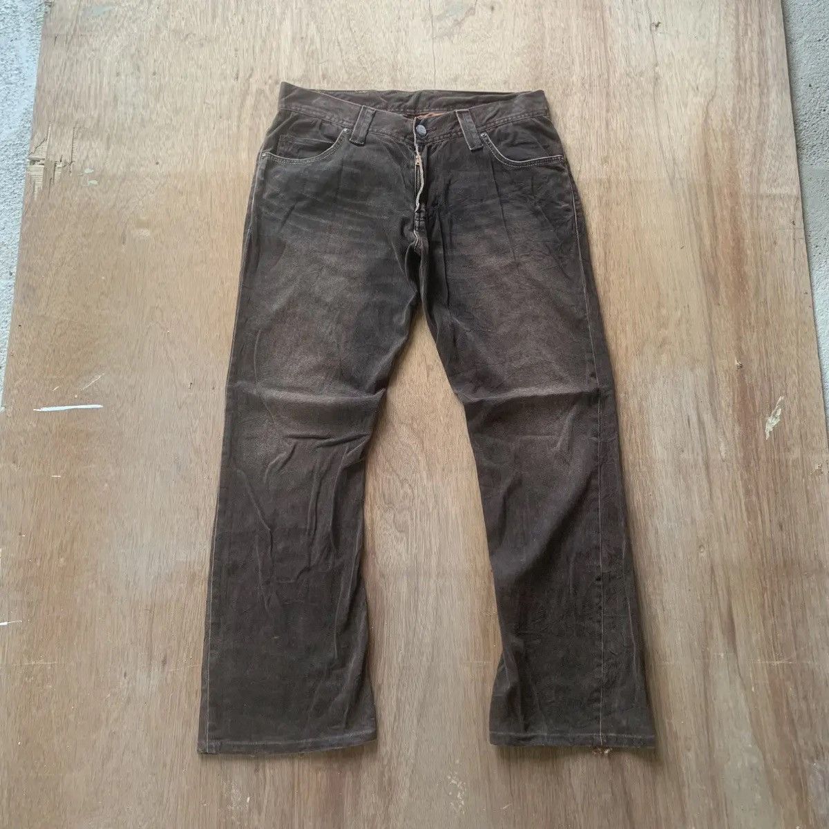 Lee 5-POCKET VINTAGE LEE TROUSERS TWIST PANTS Size US 32 / EU 48 - 1 Thumbnail