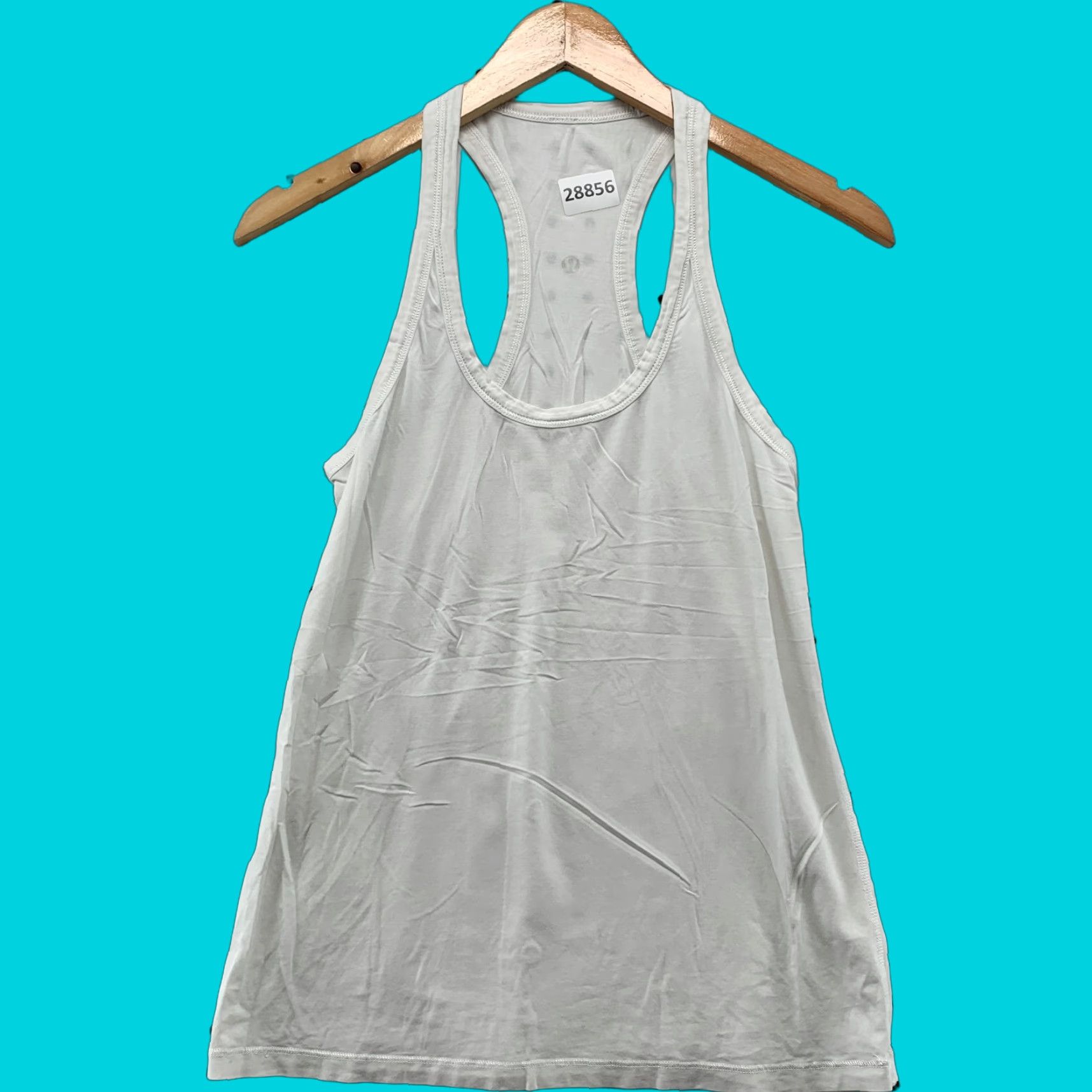 Lululemon VINTAGE Lululemon Active Tank Top Womens 2 White Sleeveless Yoga Work Out 12X25.5 Size XS / US 0-2 / IT 36-38 - 1 Thumbnail