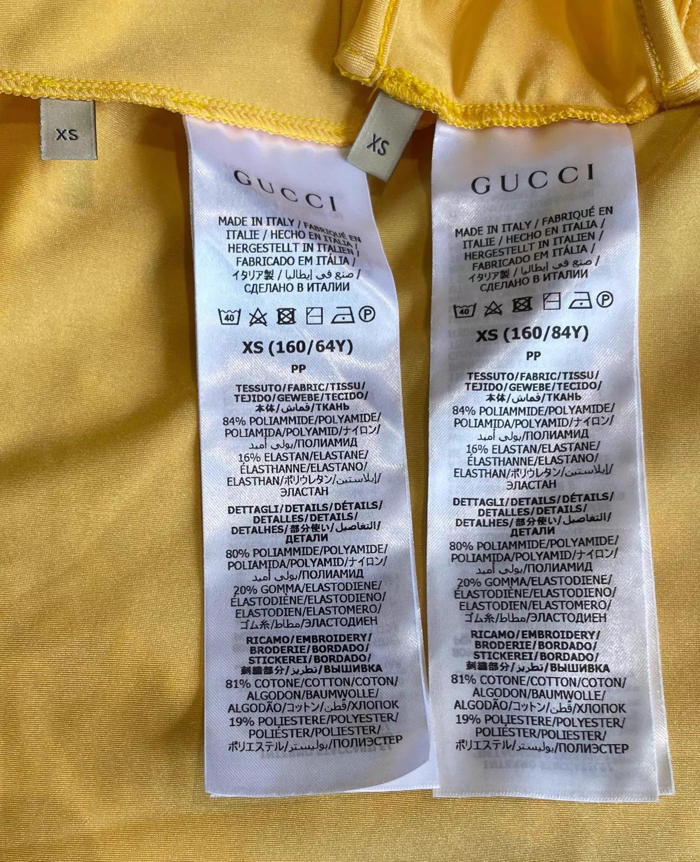 Gucci GUCCI x adidas Yellow Vest & Skirt Set Women XS Size 25" / US 0 / IT 36 - 6 Thumbnail