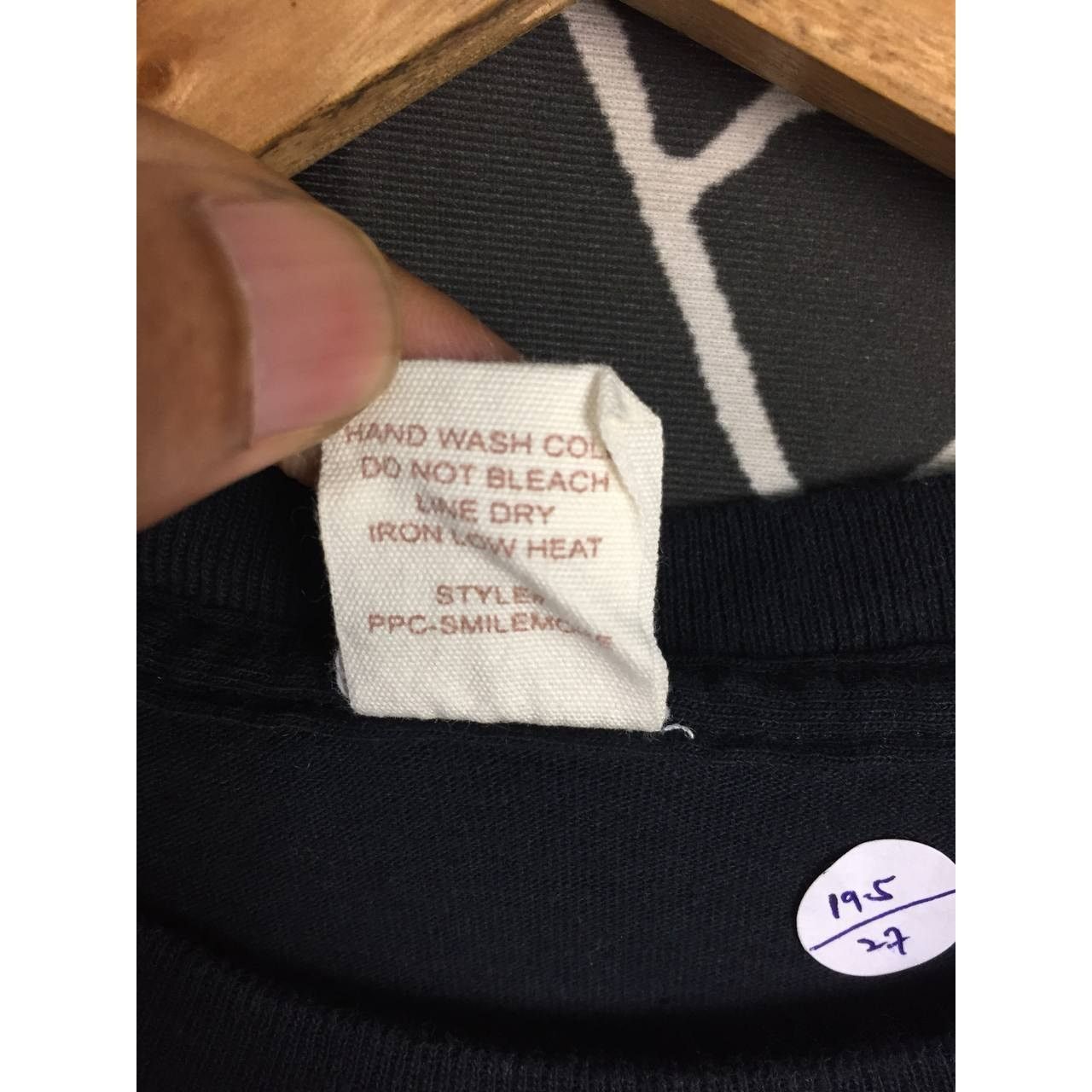 Vintage Vtg Altar'd State Smiley T-Shirt Smile More Worry Less Tee Size US S / EU 44-46 / 1 - 10 Thumbnail