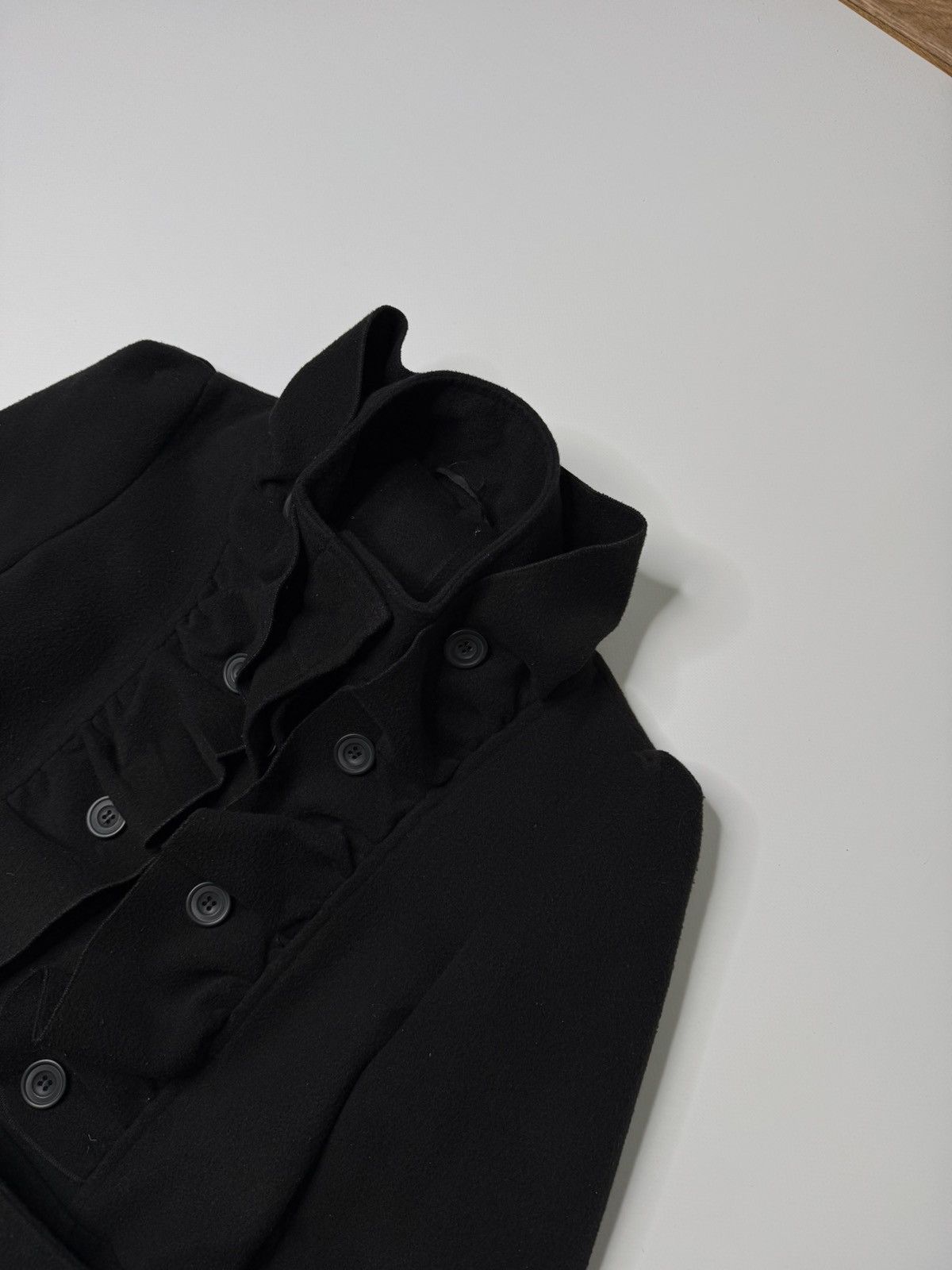 Vintage Vintage black avant garde coat napoleon if6was9 lgb 00s y2k Size XS / US 0-2 / IT 36-38 - 2 Thumbnail
