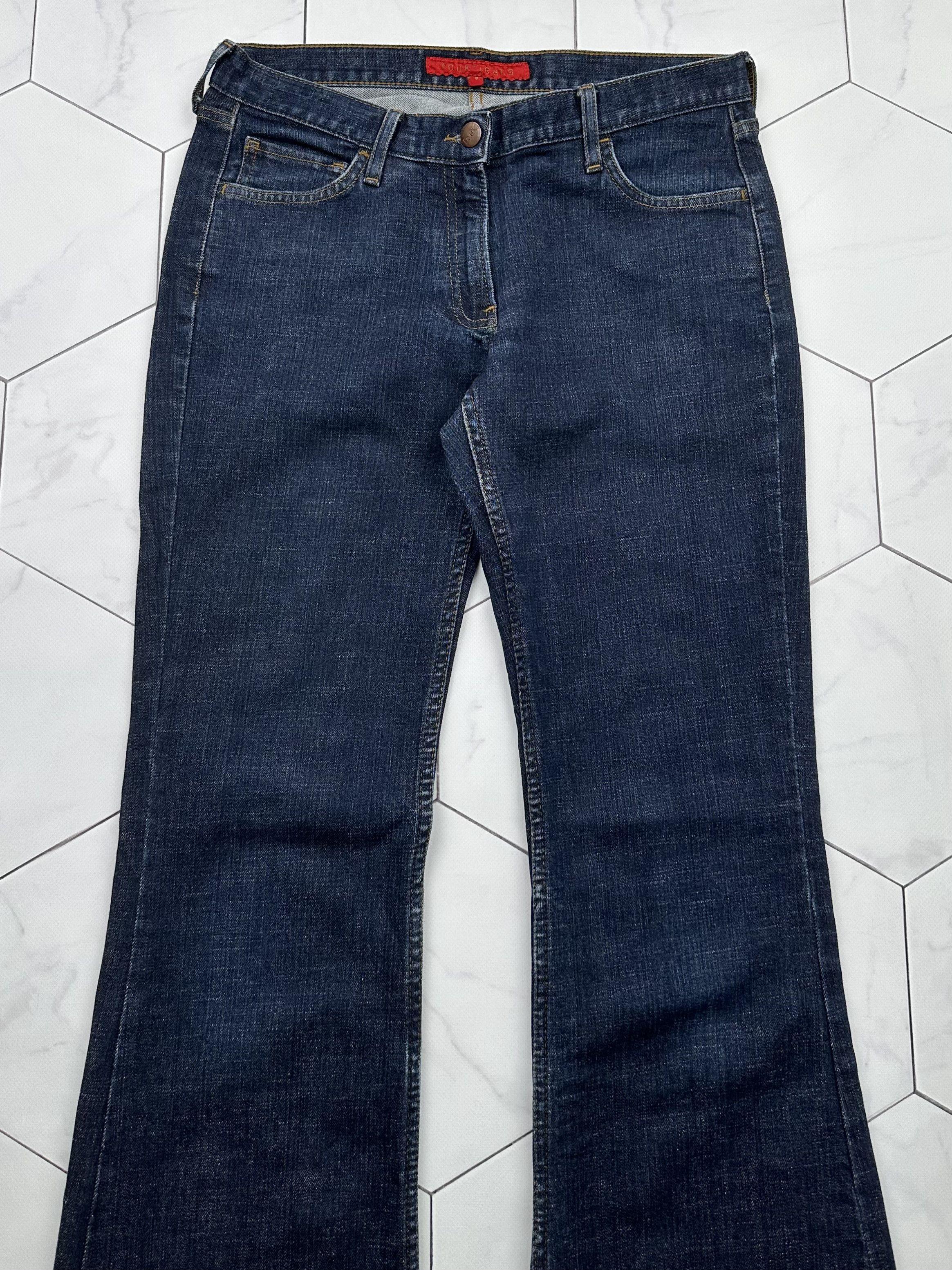 FCUK Fcuk Vintage Flare Jeans (B277) Size 27" / US 4 / IT 40 - 2 Thumbnail
