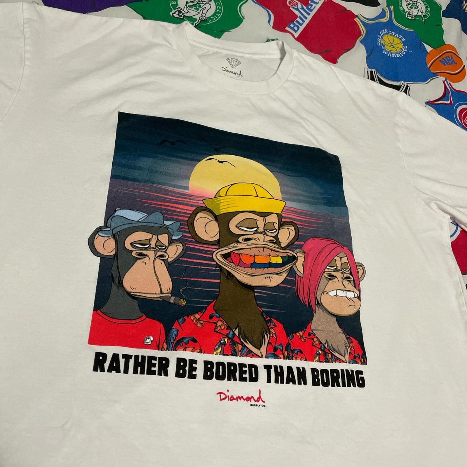 Diamond Supply Co. Diamond Supply Co. Men's 3 Some Ape Tee Size XL Size US XL / EU 56 / 4 - 3 Thumbnail