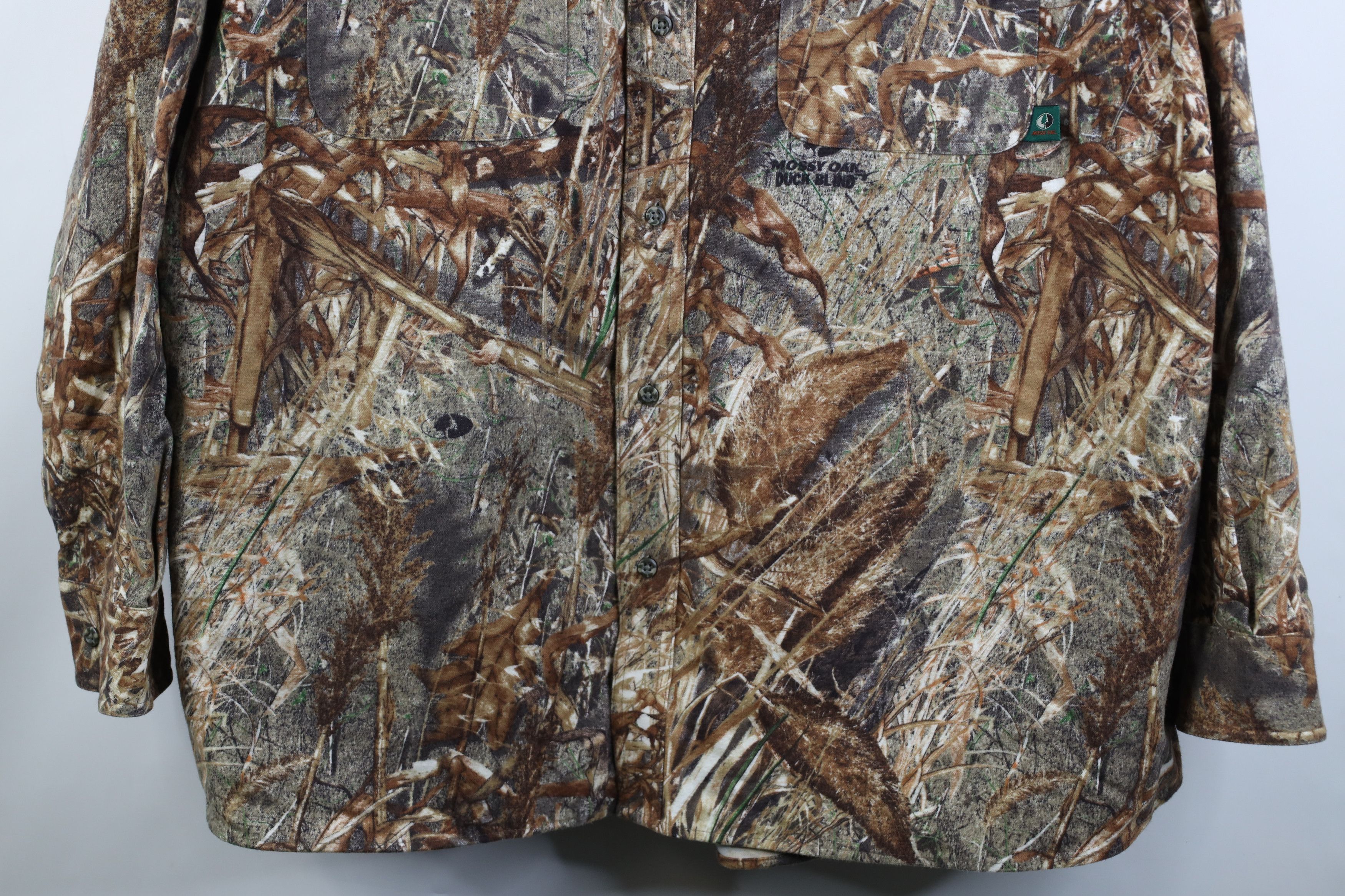 Mossy Oaks Vintage Mossy Oak Camouflage Cloth Collared Button Shirt Size US XXL / EU 58 / 5 - 3 Thumbnail