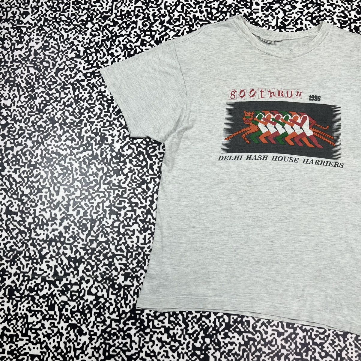 Vintage Vintage 1996 Hash House Harries Run Retro 90s Rare T-shirt Size US XL / EU 56 / 4 - 3 Thumbnail