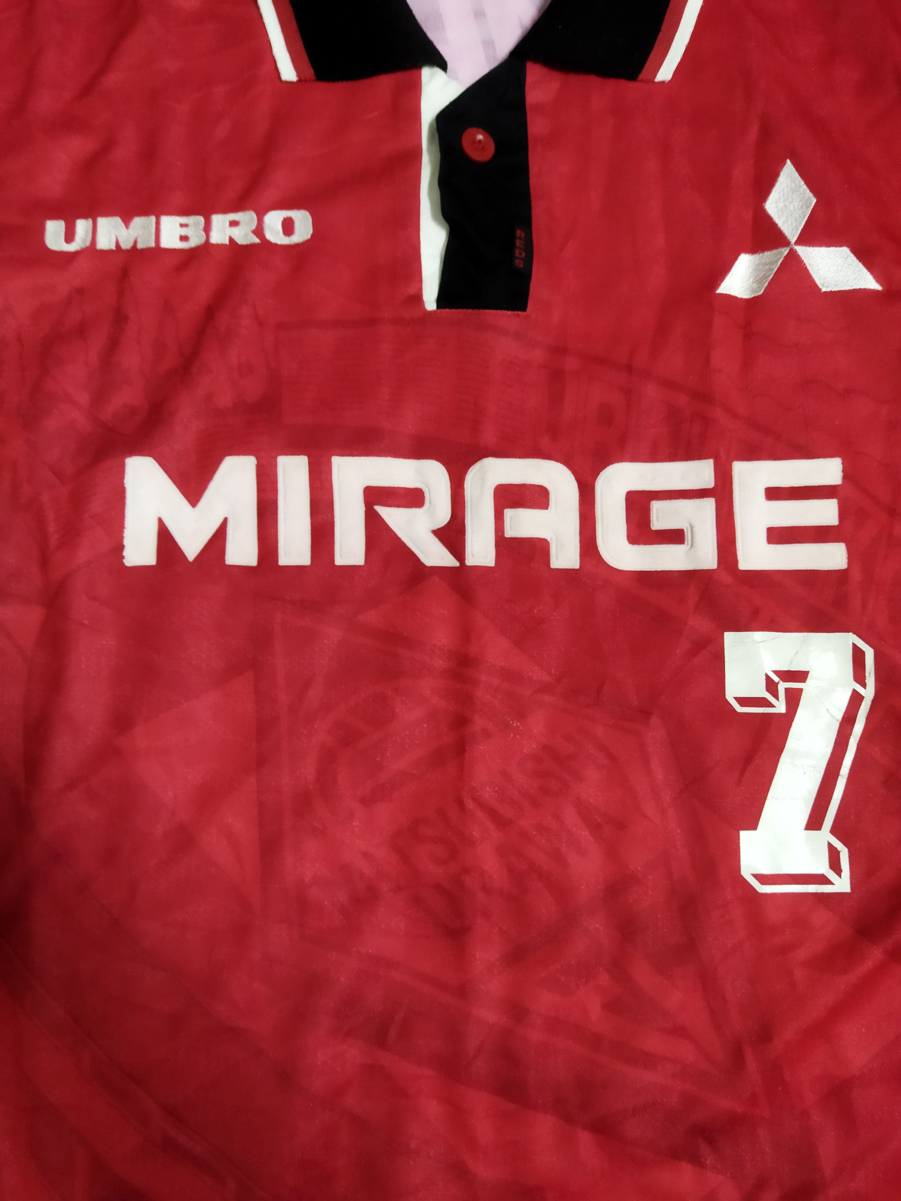 Umbro Vintage Urawa Red Jersey Size US XL / EU 56 / 4 - 3 Thumbnail