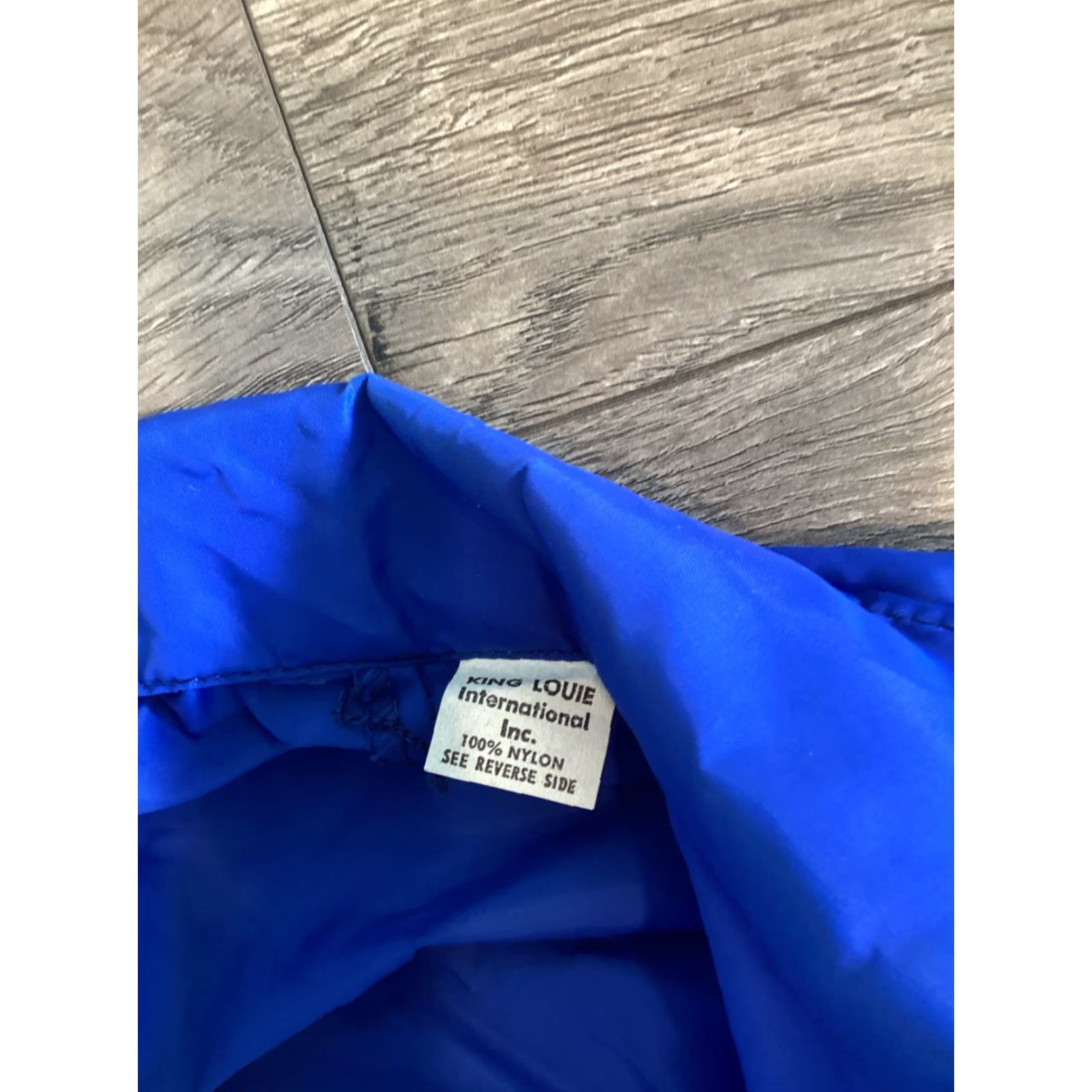 Vintage VINTAGE King Louie Pro Fit Track Jacket SJSU Spartan Blue M Mens Jacket Windbreaker - (No extra characters) Size US M / EU 48-50 / 2 - 4 Thumbnail