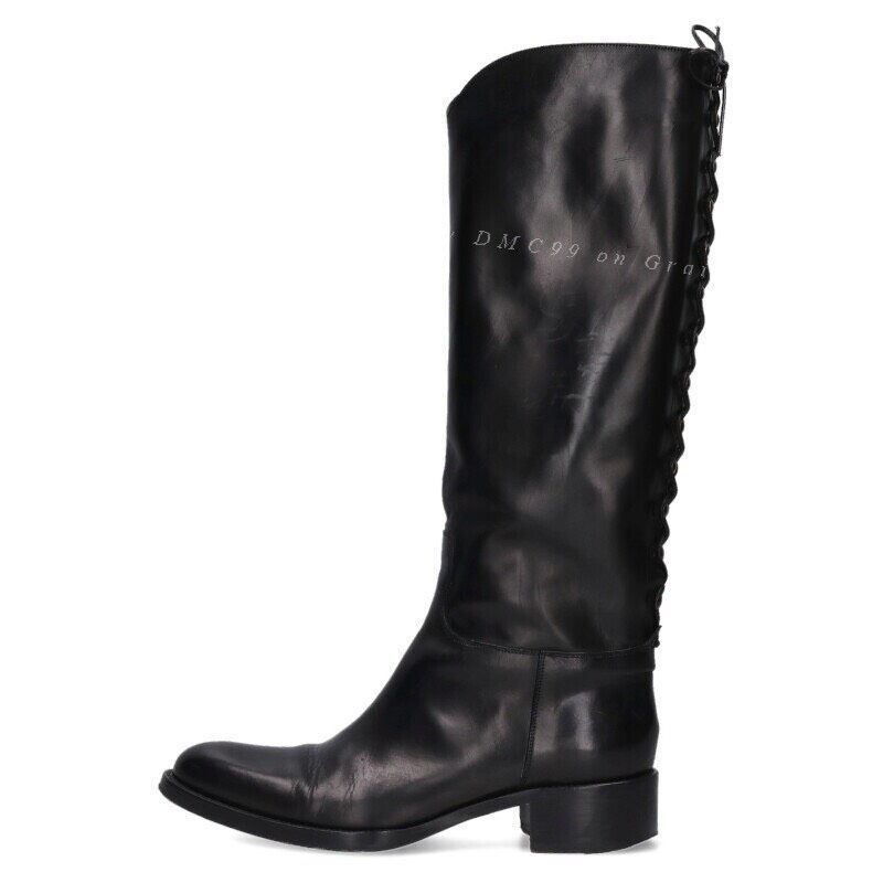 Sartore Vintage Sartore Black Lace-Up Riding Boots Size US 6 / IT 36 - 1 Thumbnail