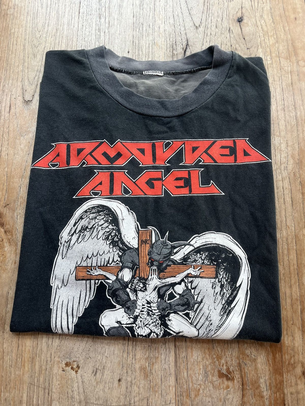 Band Tees × Vintage Vintage Armored Angel Australian Thrash and Death Metal 90’s Size US XL / EU 56 / 4 - 1 Thumbnail