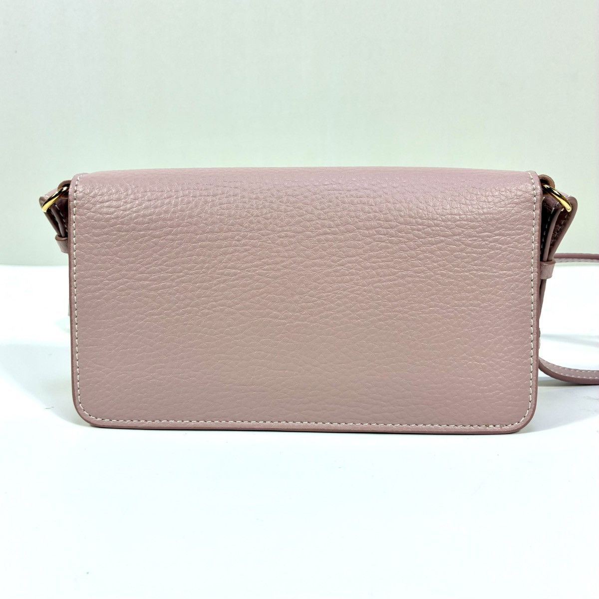 Stella McCartney Stella McCartney Mini Logo Faux Leather Crossbody Pale Mauve Size ONE SIZE - 6 Thumbnail